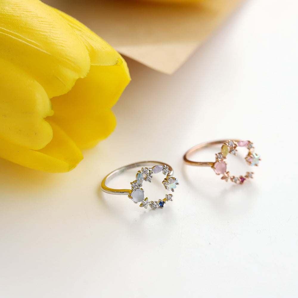 Luna Bloom Ring