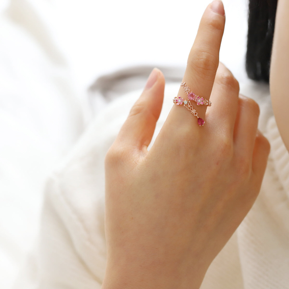 Morning Flower Ring