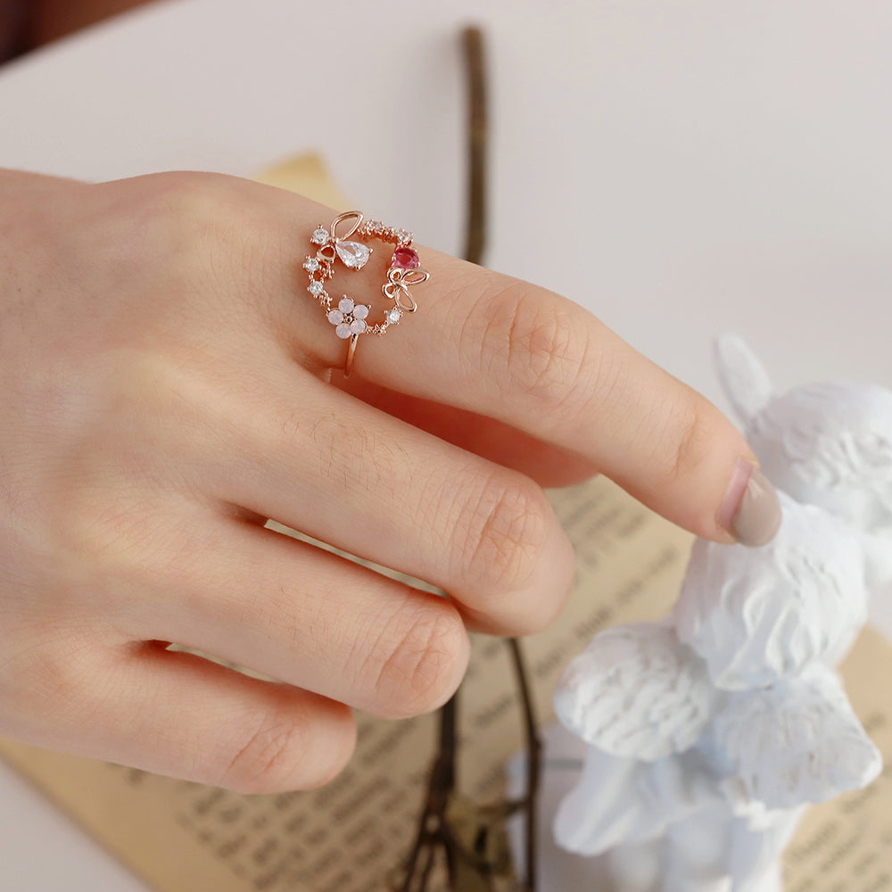 Tiny Bloom Ring