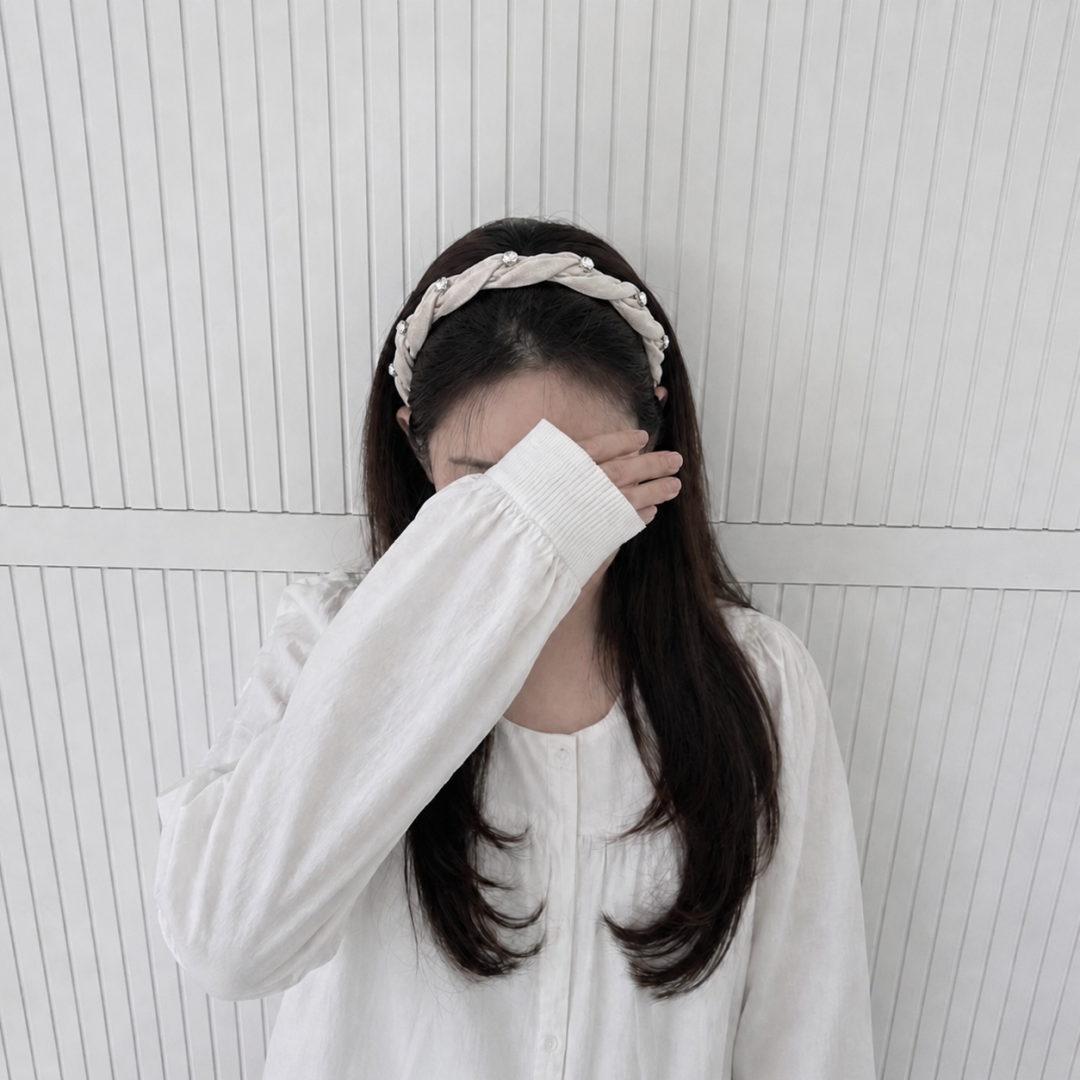 Organza Bloom – Hairband