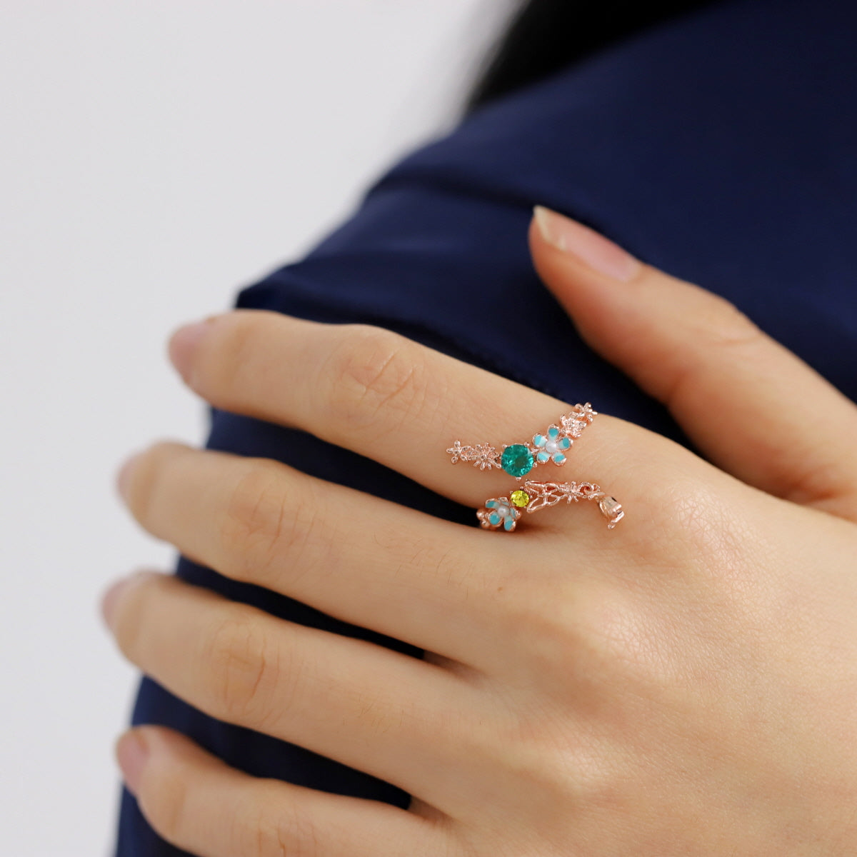 Morning Flower Ring