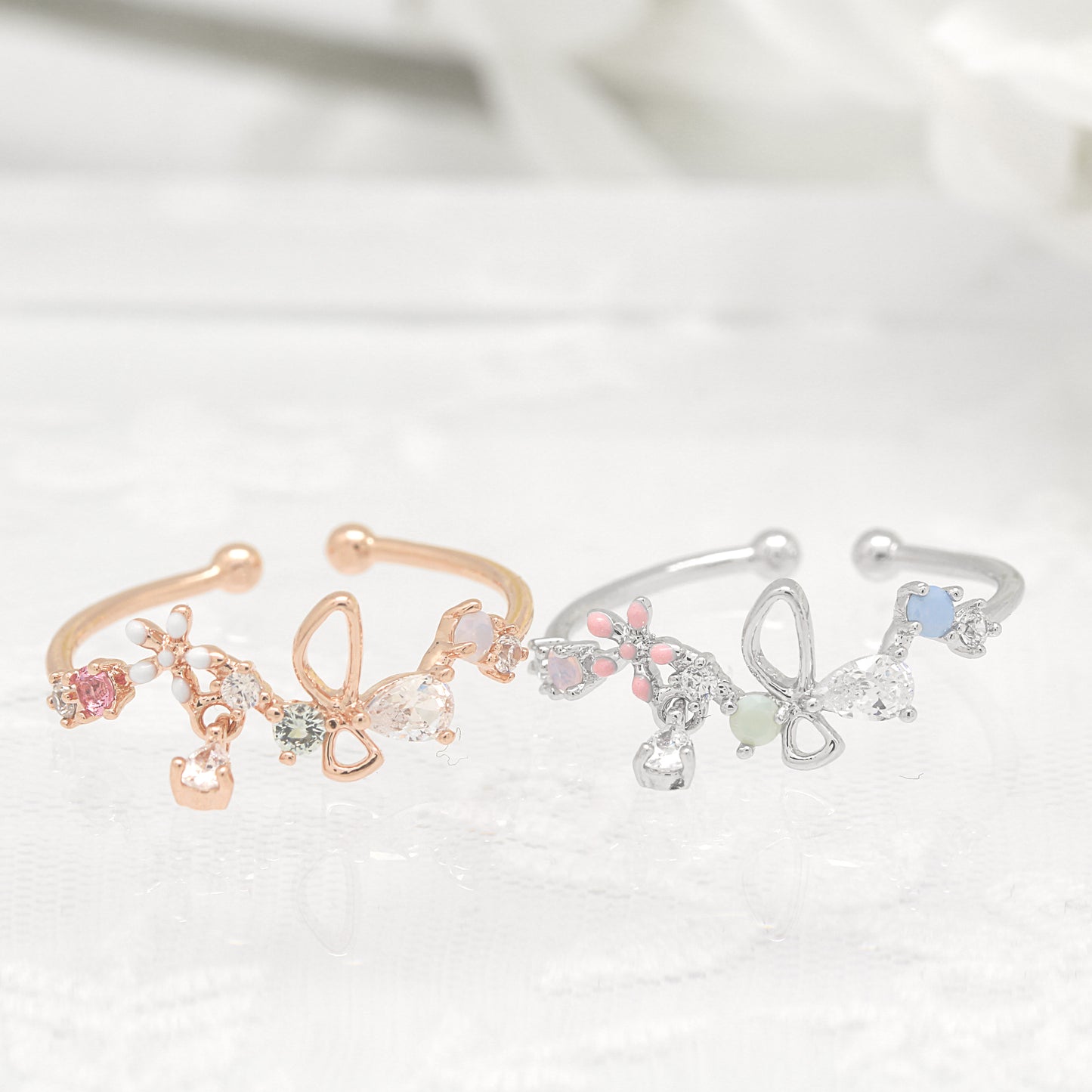 Butterfly Kiss Ring