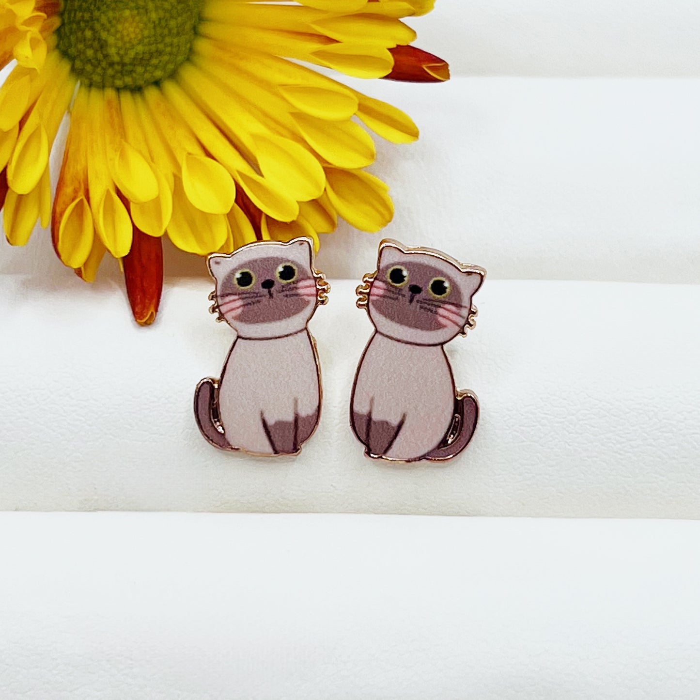 Tiny Kitten Dreams Earrings Ver 02