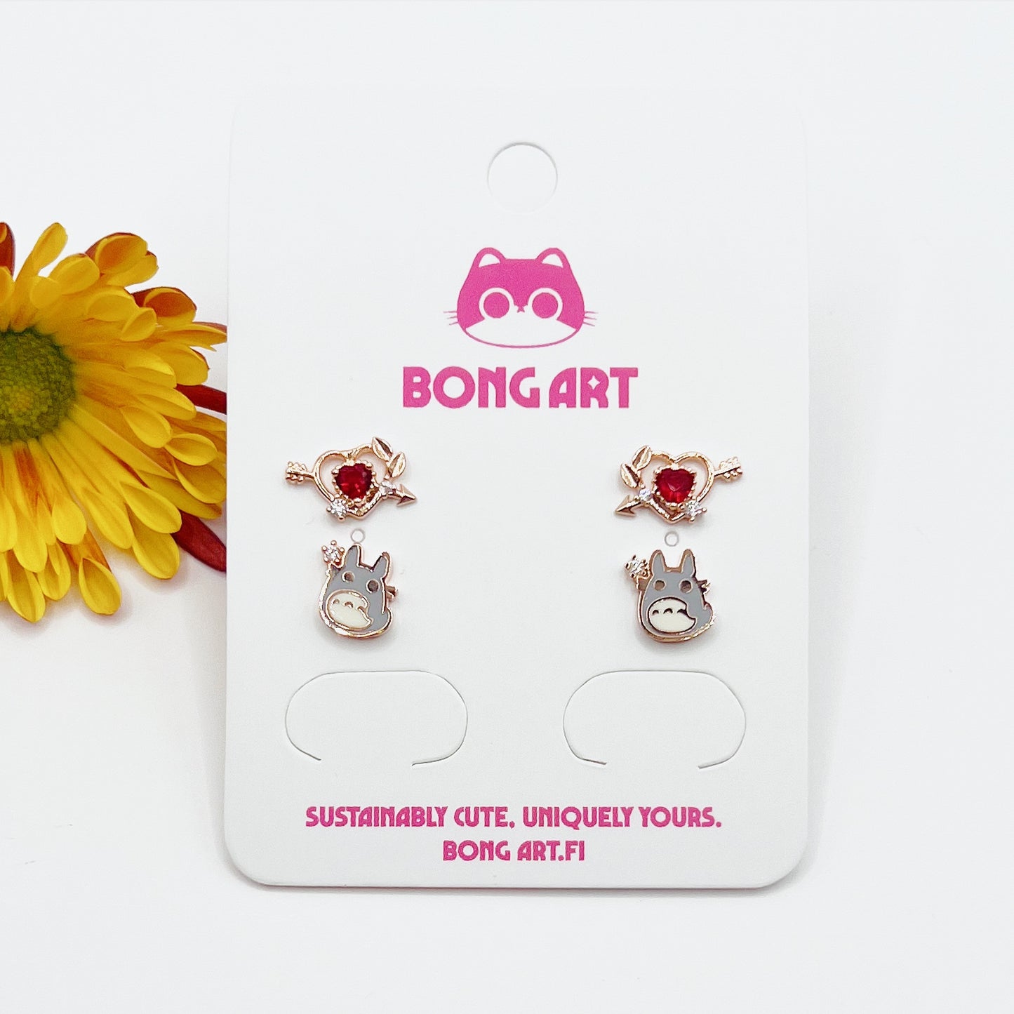 Totoro’s Enchanted Whisper Earrings