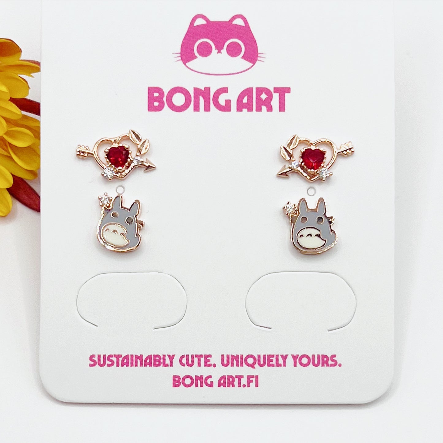 Totoro’s Enchanted Whisper Earrings