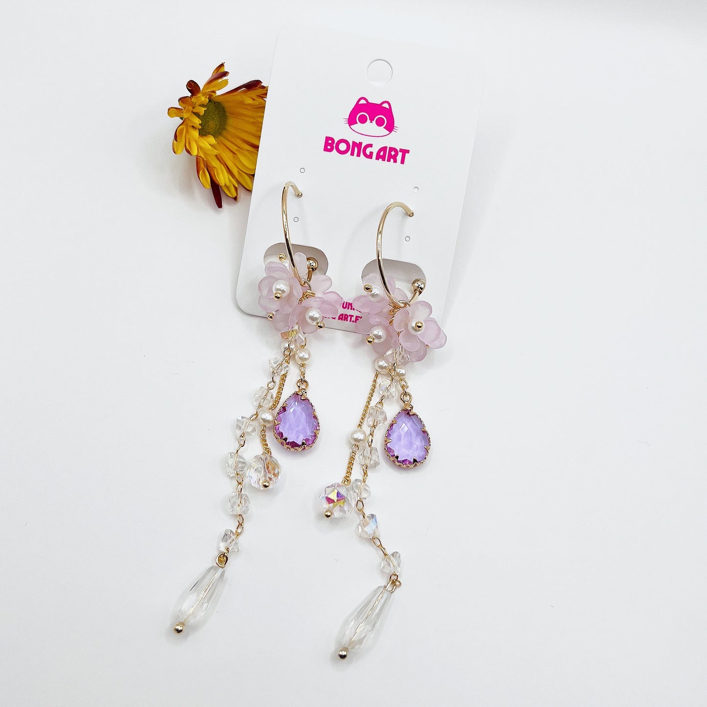Crystal Dew Drops Earrings