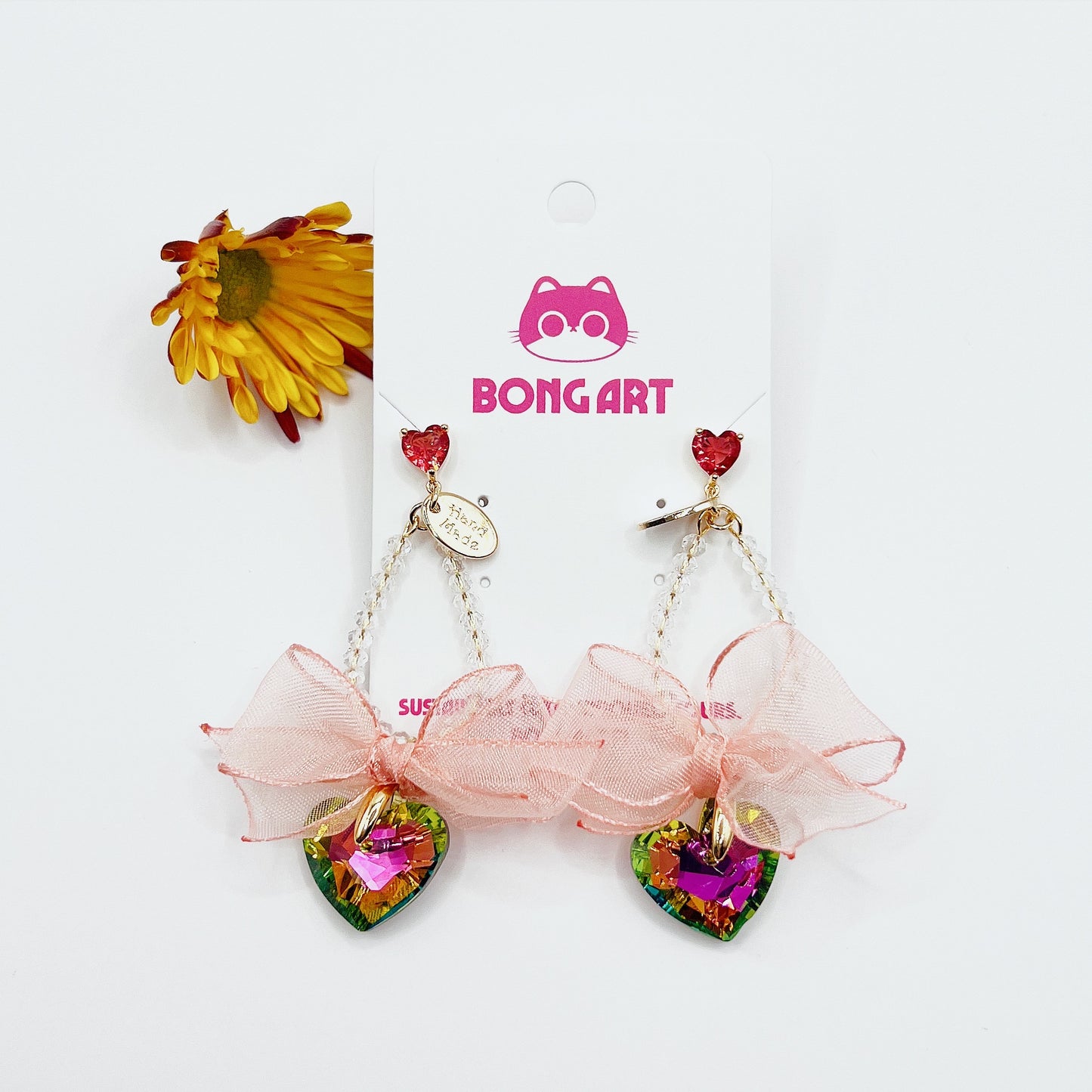 Golden Crown Whisper Earrings
