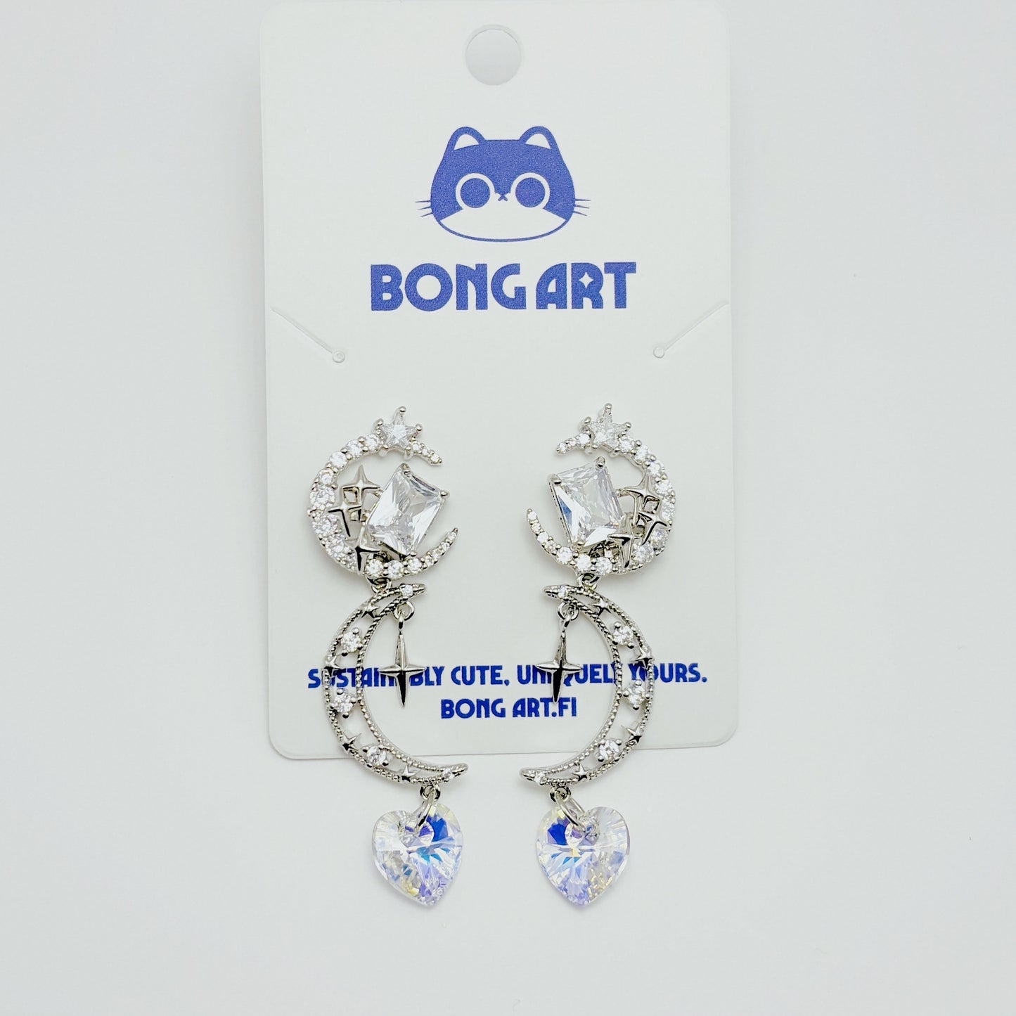 Starlit Moon’s Embrace Earrings