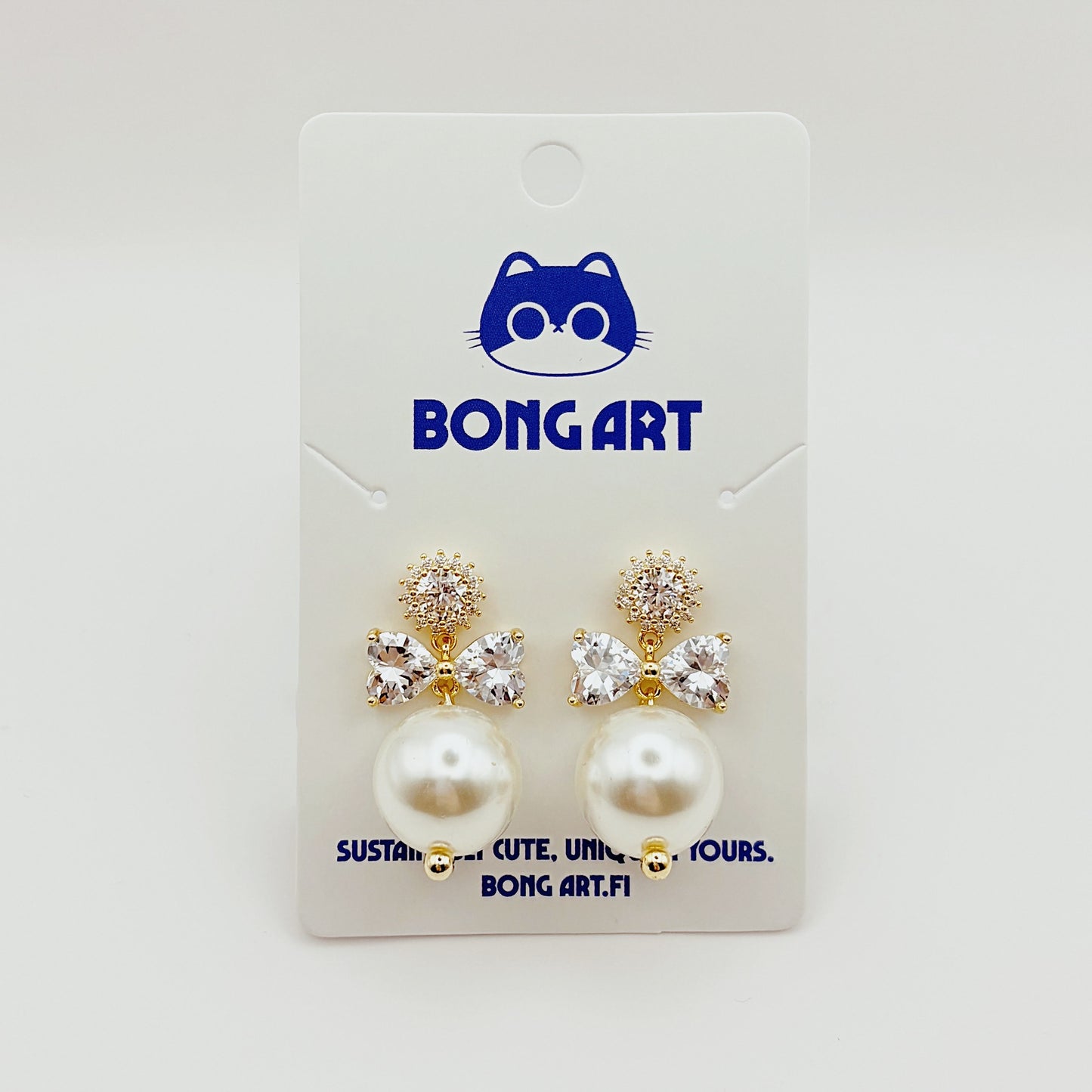 Moonlit Pearl Earrings