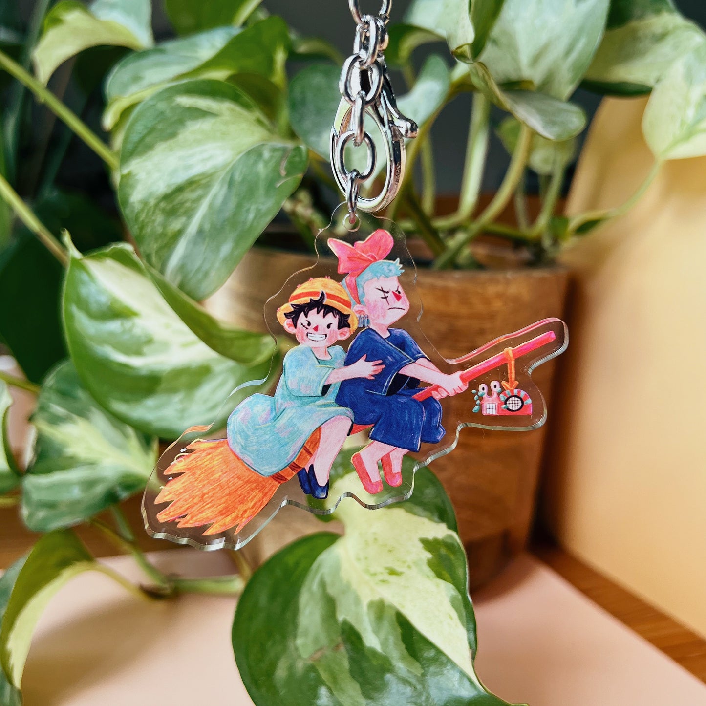 Zoro And Luffy Delivery Service | Acrylic keychain
