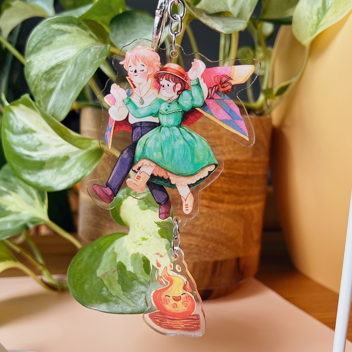 Howl's Moving Castle | Acrylic keychain