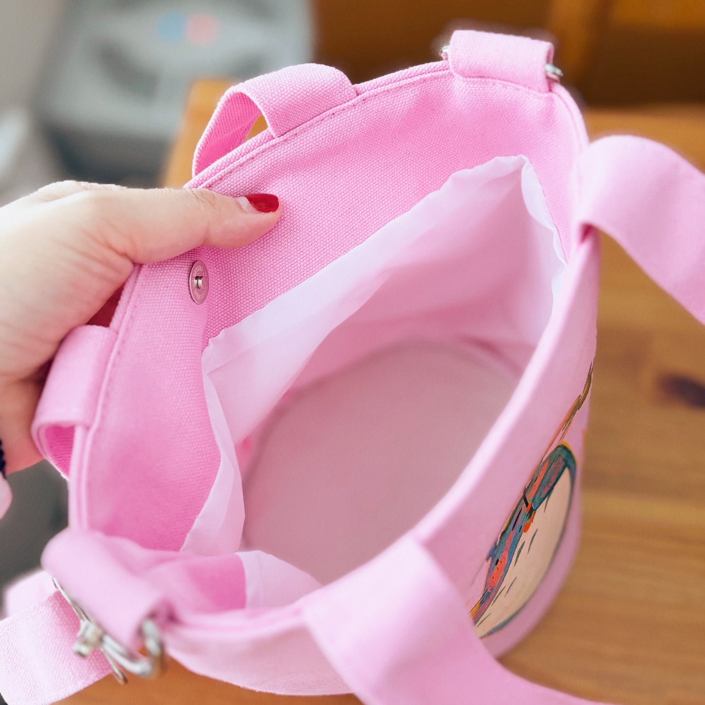 Don't Touch My Bag Bucket Bag