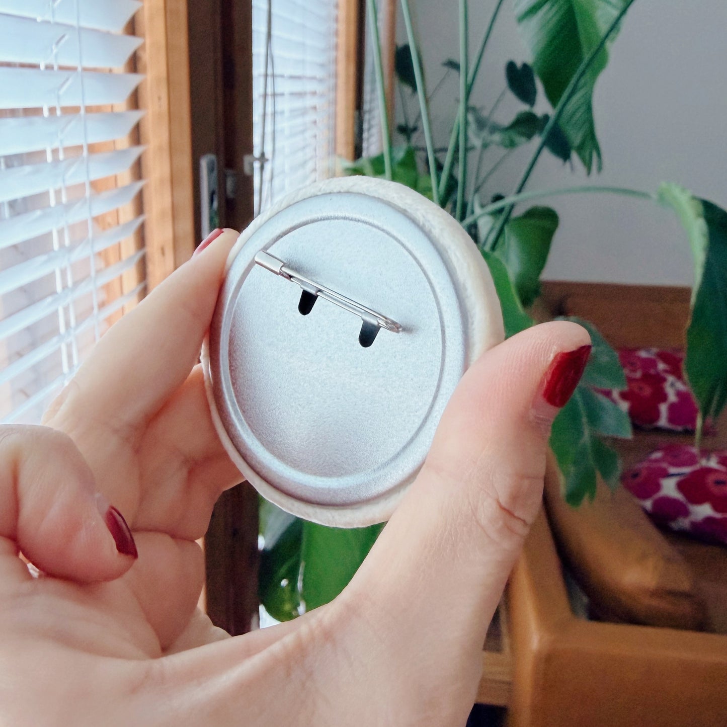 Born To Nap | Plush Button Pin