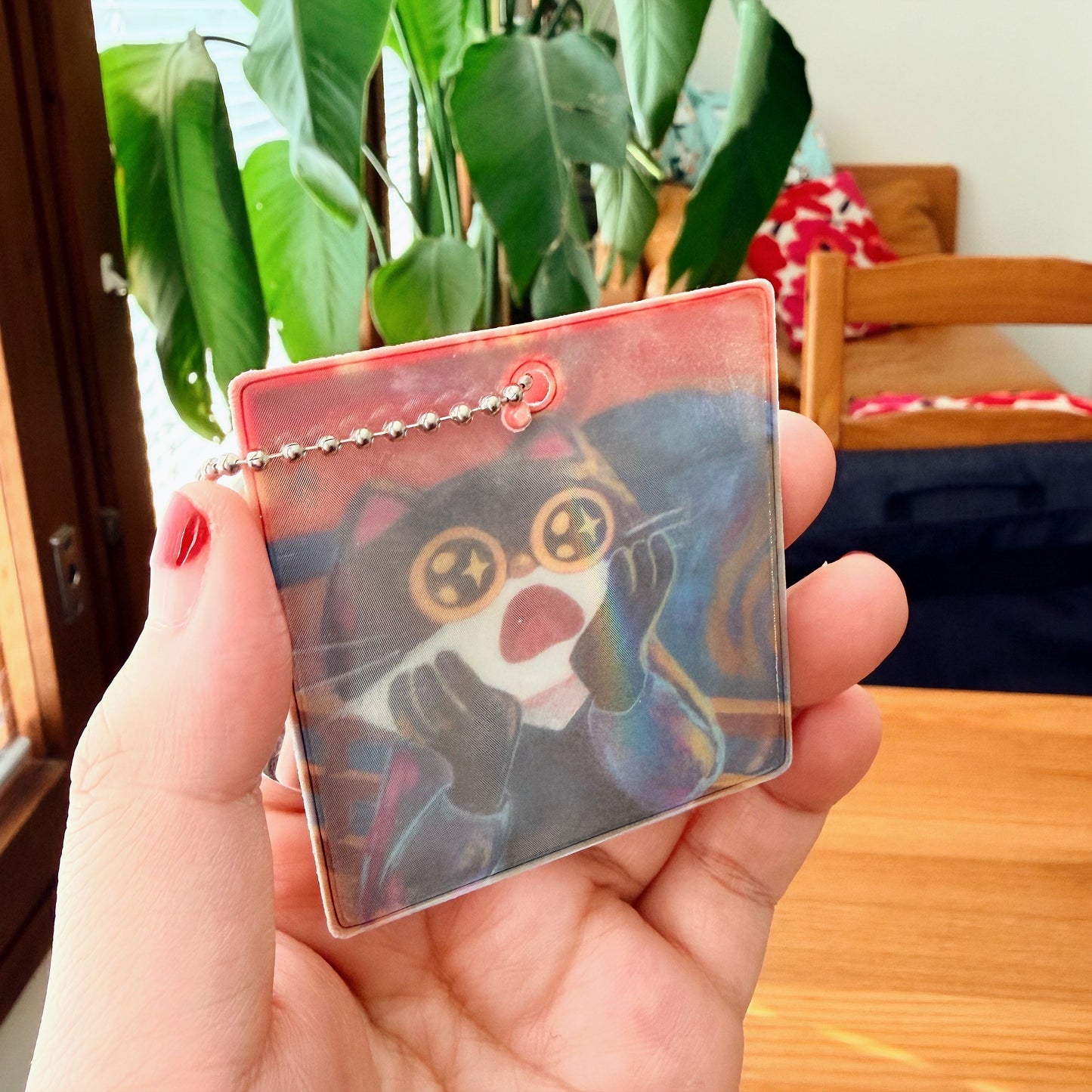 The Scream Meow Meow | Reflective Keychain