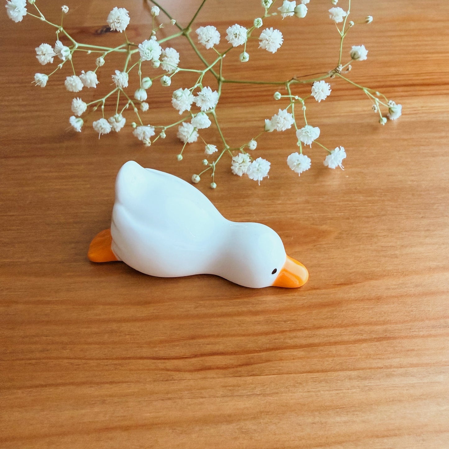 Cute Duck - Japanese Ceramic Chopstick Rest