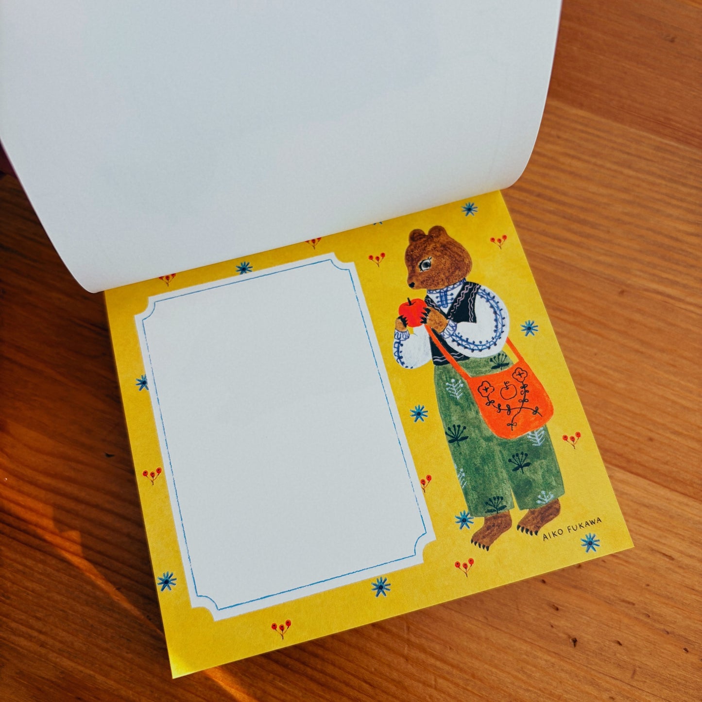 Aiko Fukawa - Flower And Animals | Cute Memo Pad