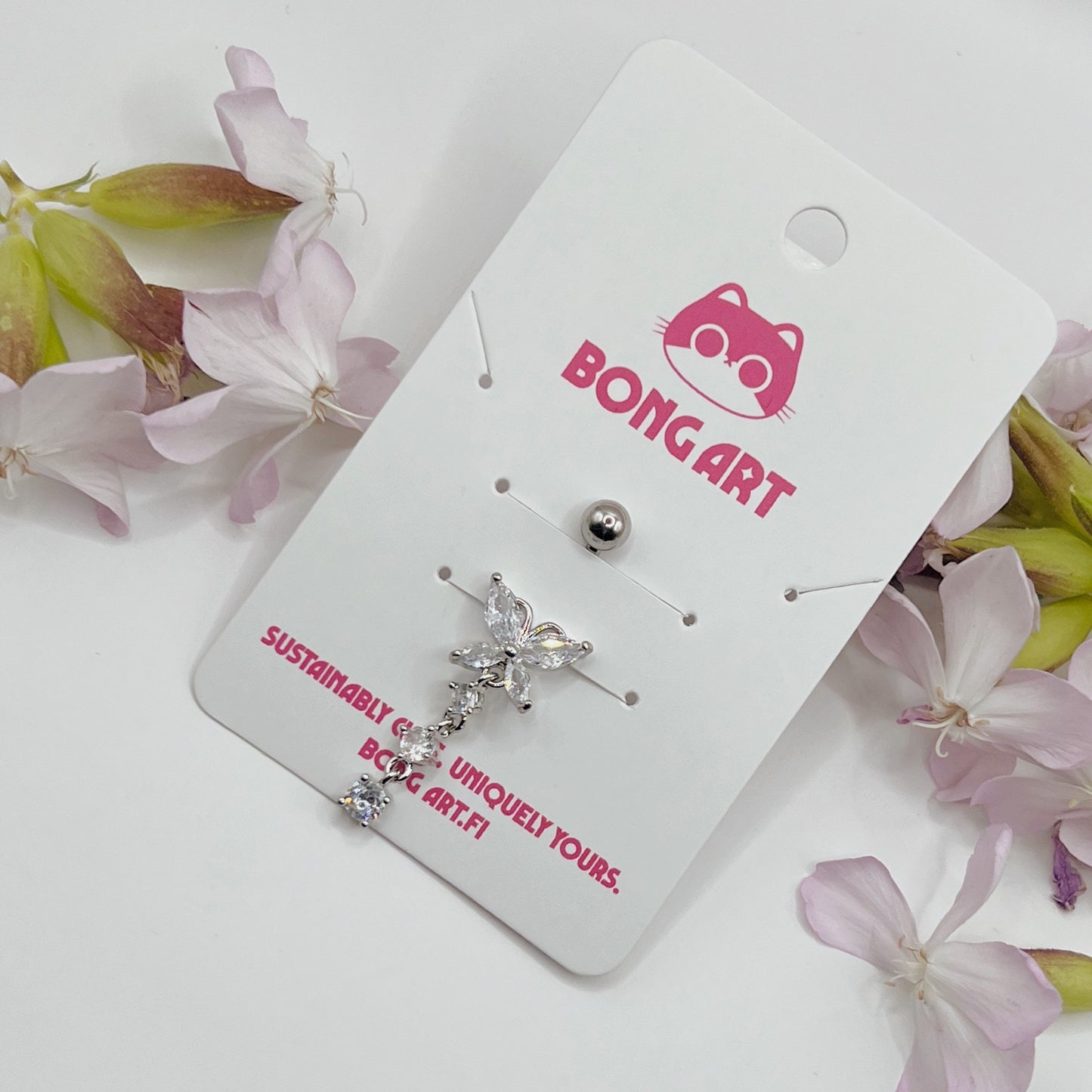 Butterfly Kiss Belly Button Ring
