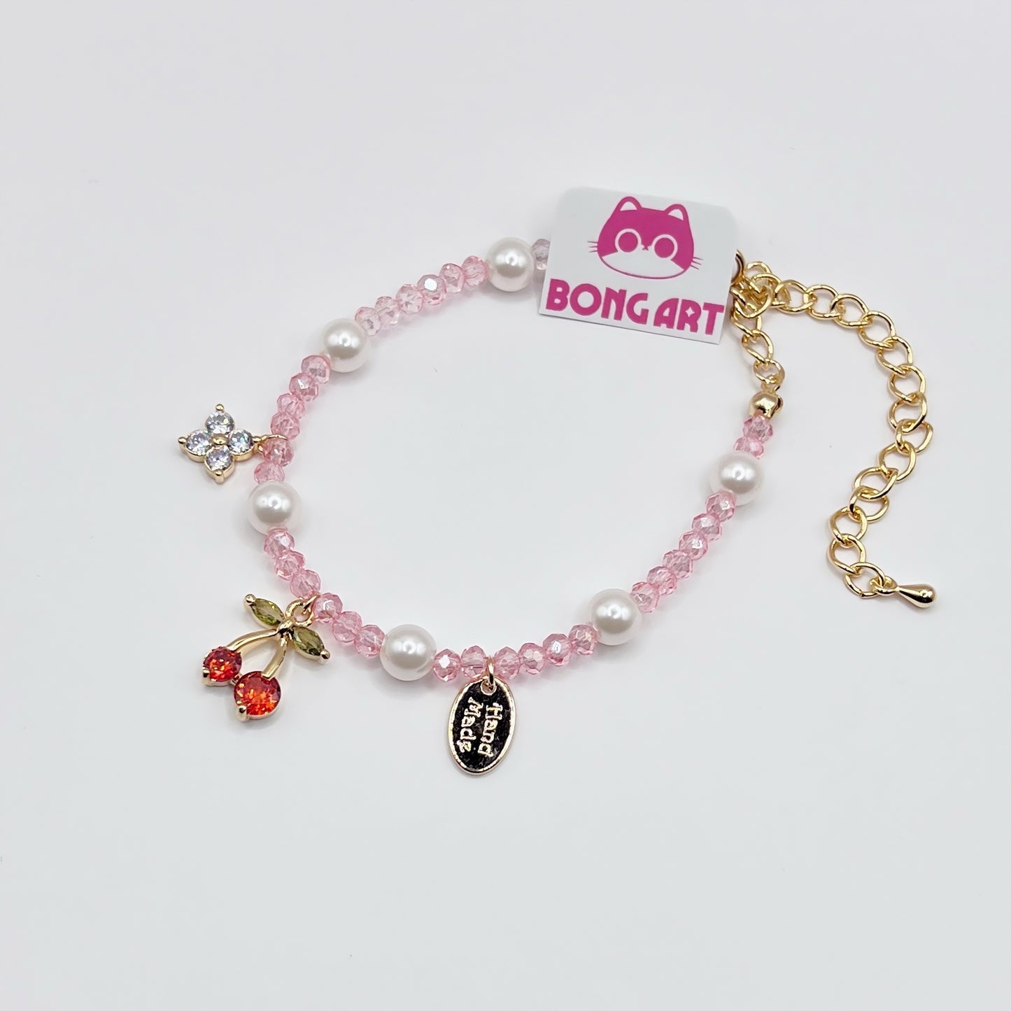 Sparkling Cherry Blossom Bracelet