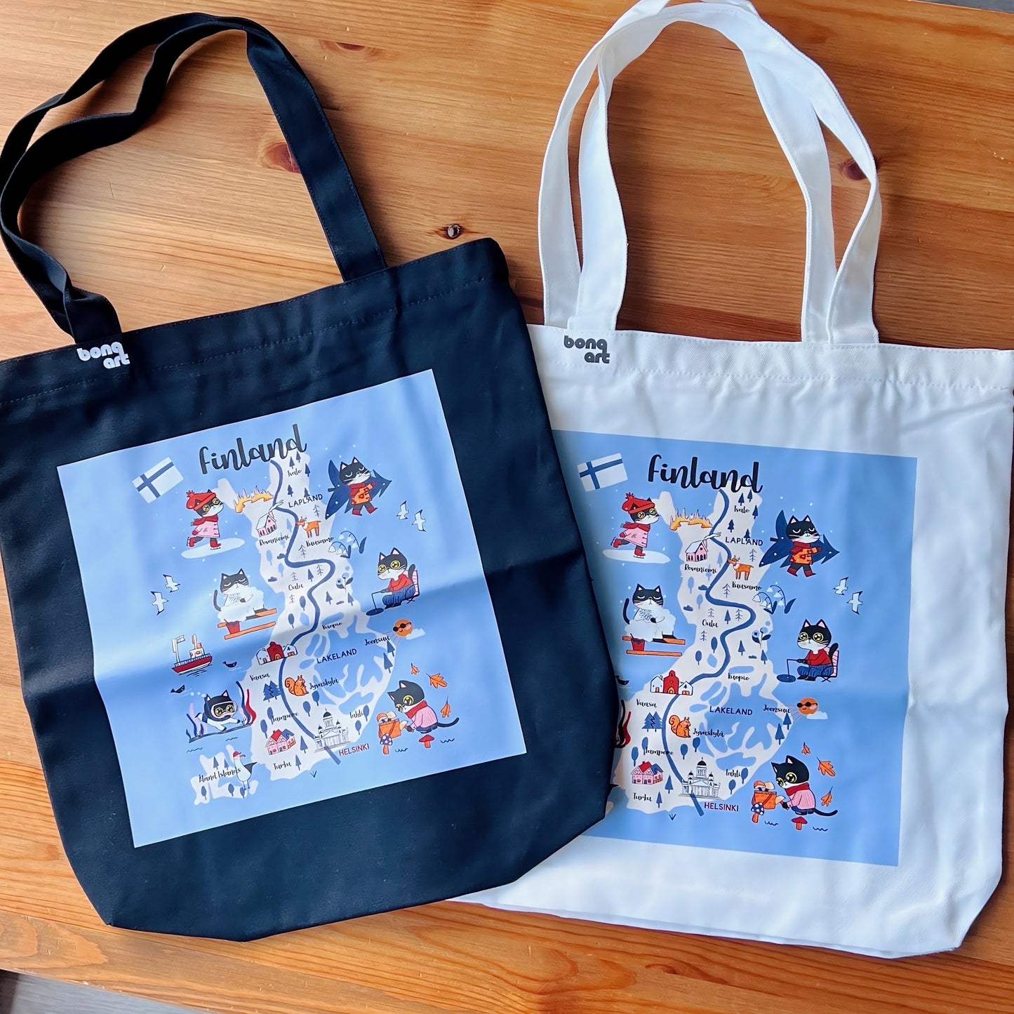 Finland Tote Bag