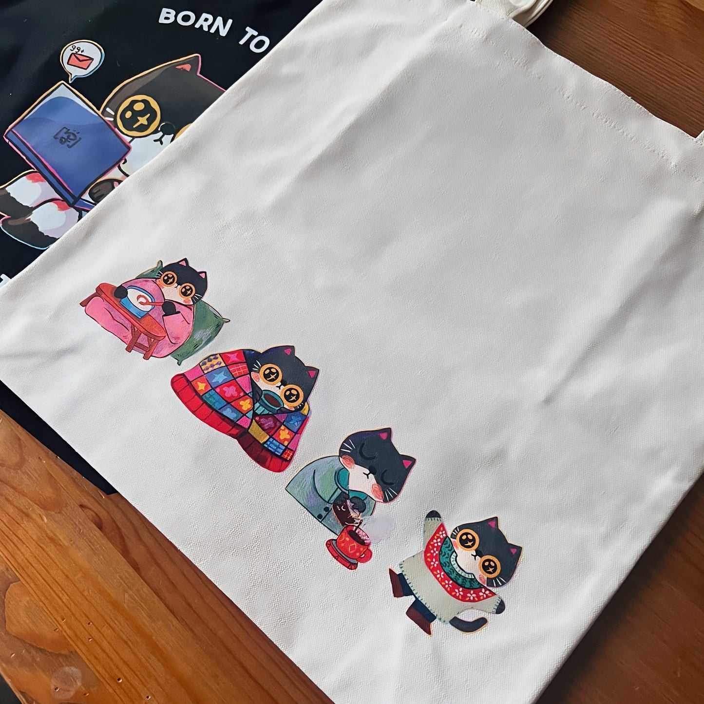 Born To Nap Tote Bag