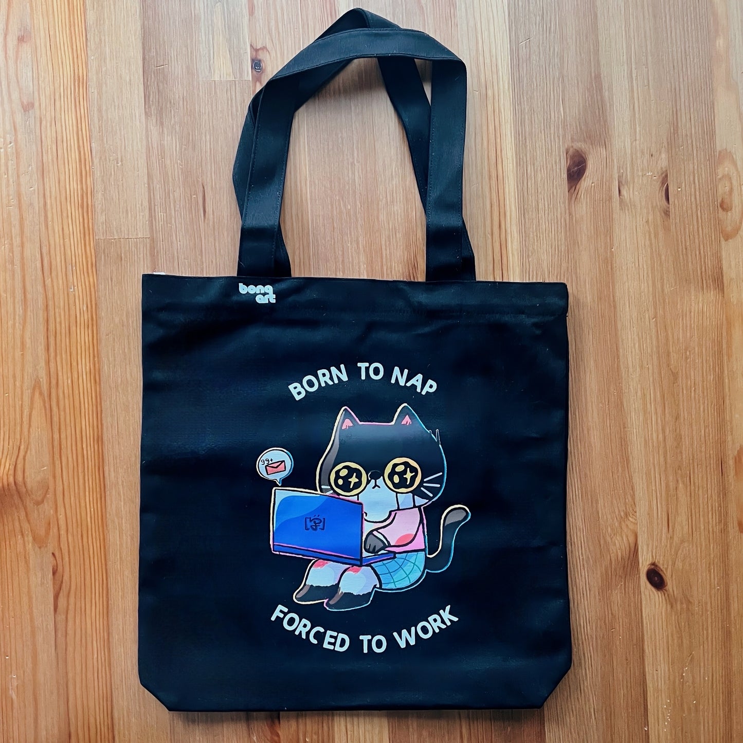 Born To Nap Tote Bag