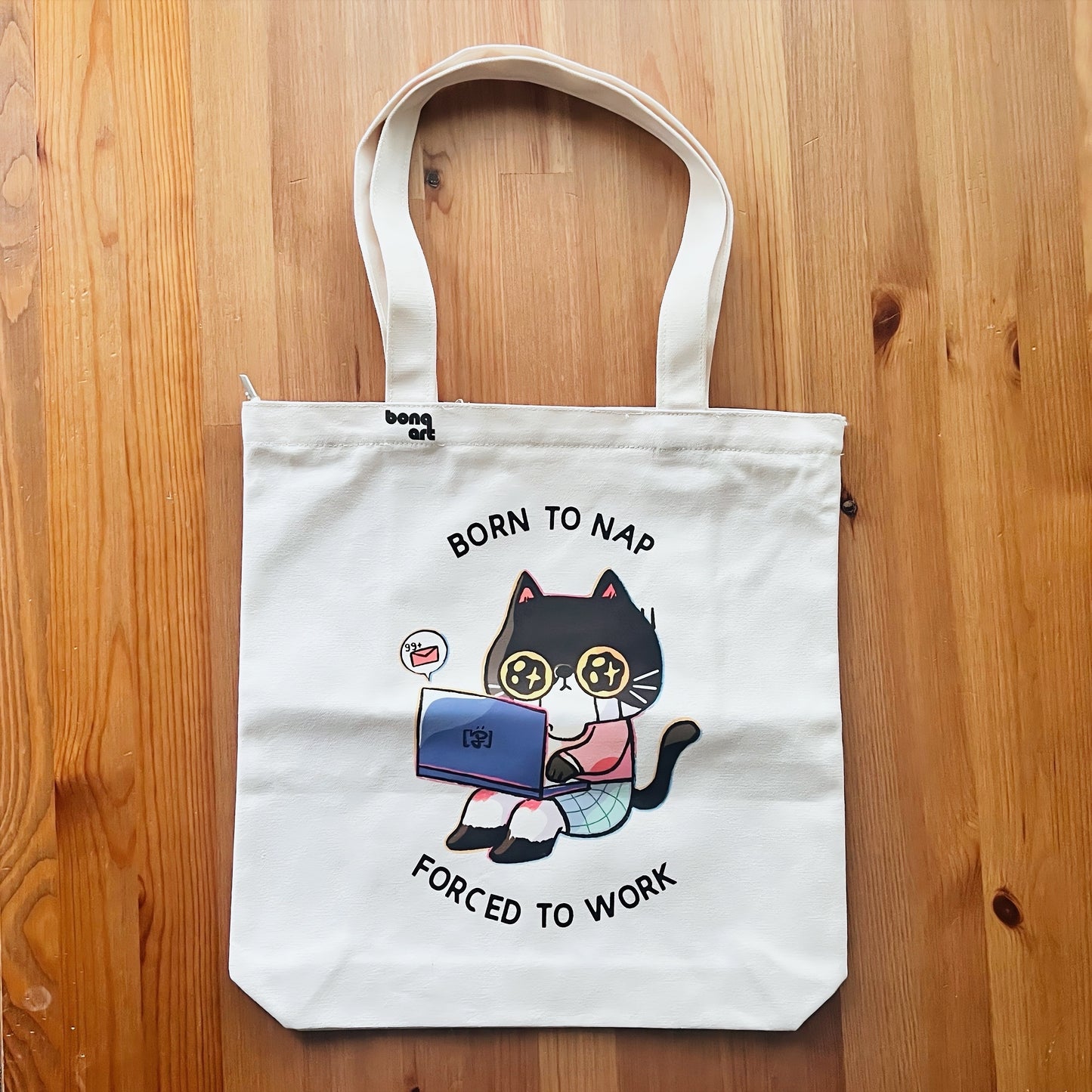 Born To Nap Tote Bag