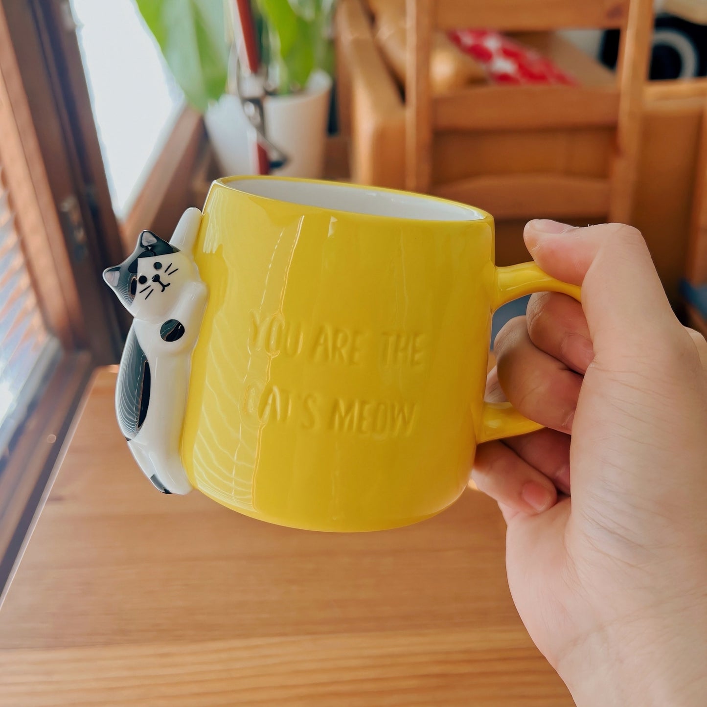The Cat Who Chased the Stars Mug