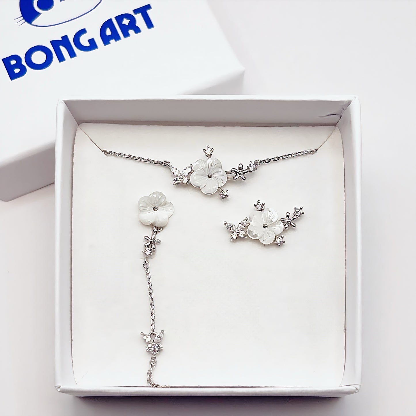 Moonlit Petals Set - Set Jewelry