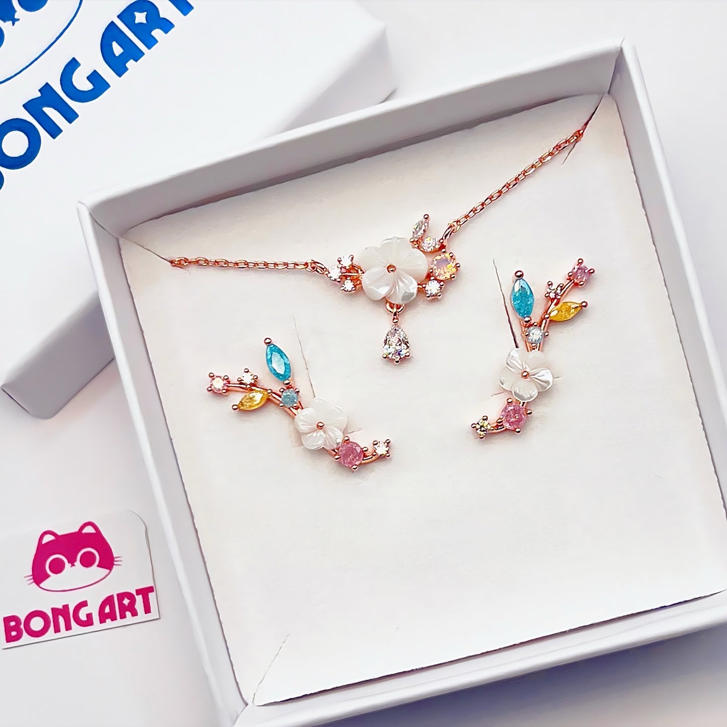 When Flowers Smile Set - Set Jewelry