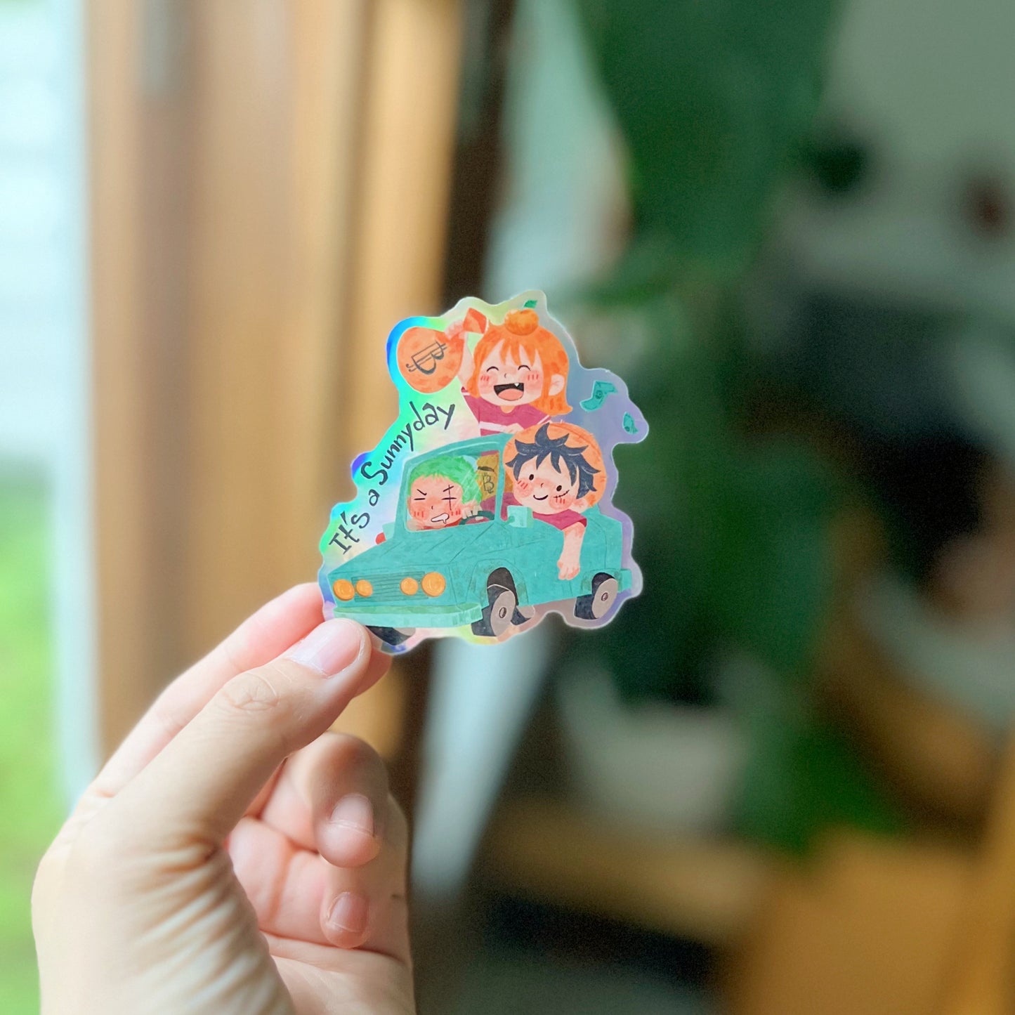 One Piece | Waterproof Holographic Sticker