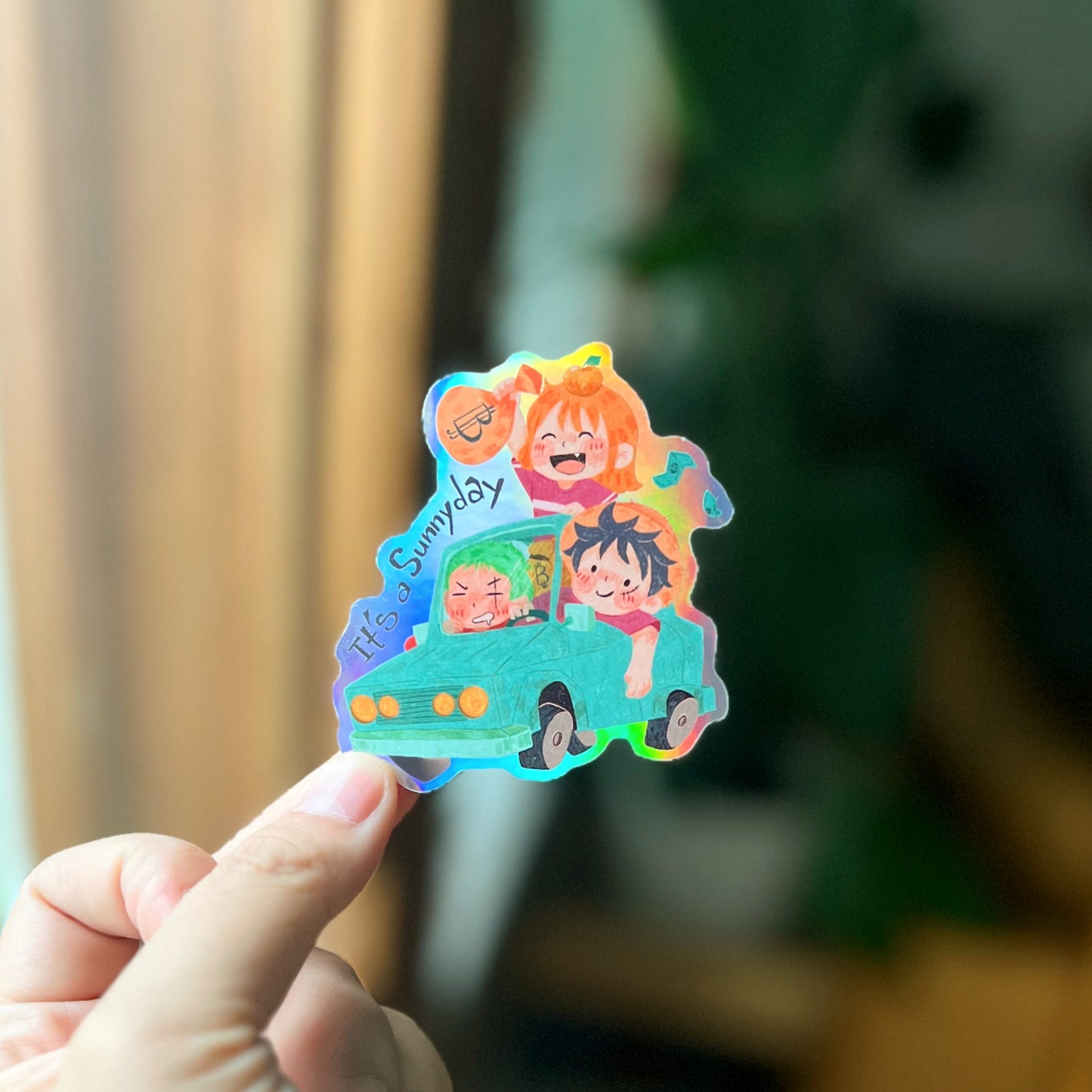 One Piece | Waterproof Holographic Sticker