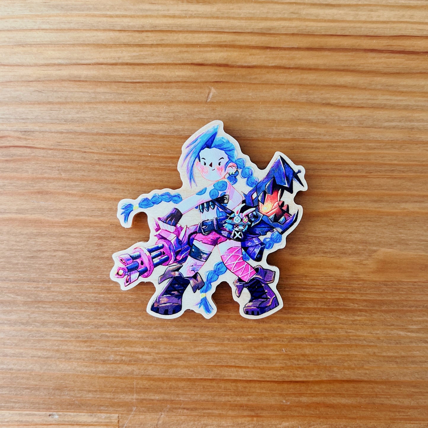 Jinx | Wooden Magnets