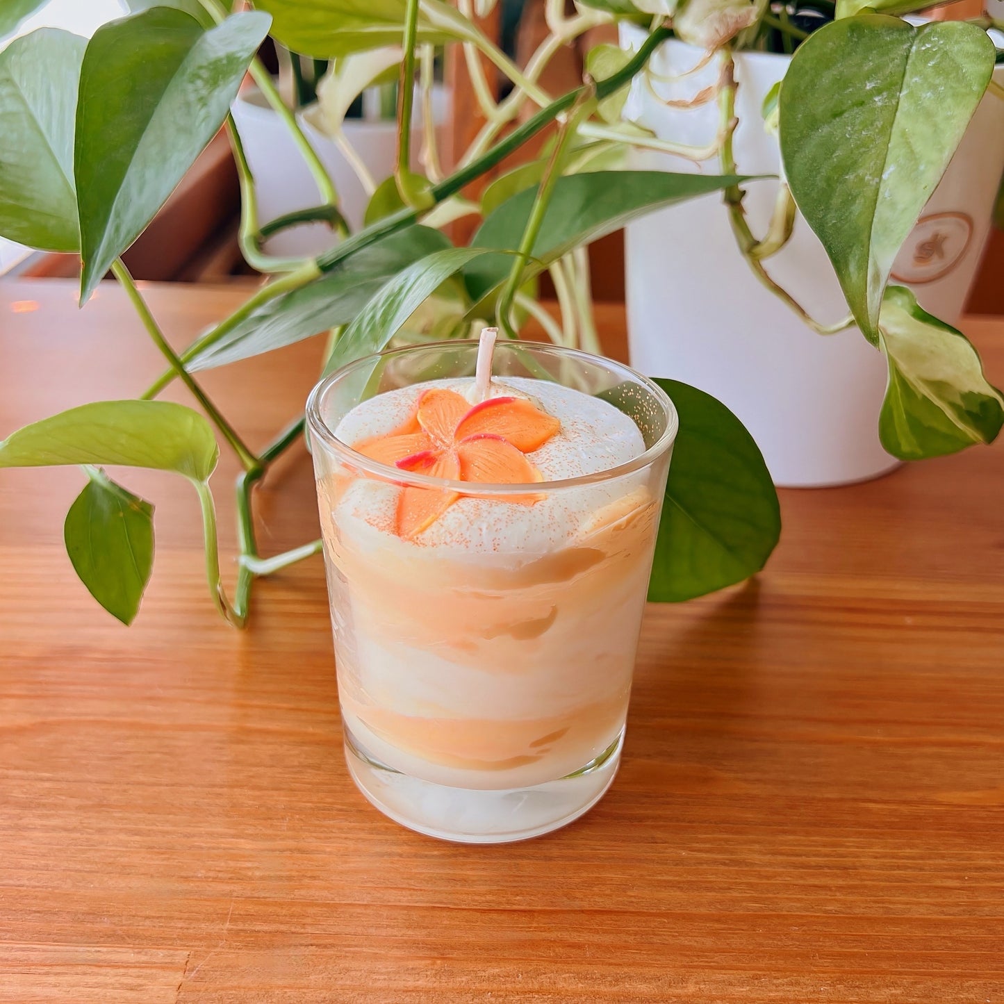 Gourmet Candle Tiare Flower - Handmade candle