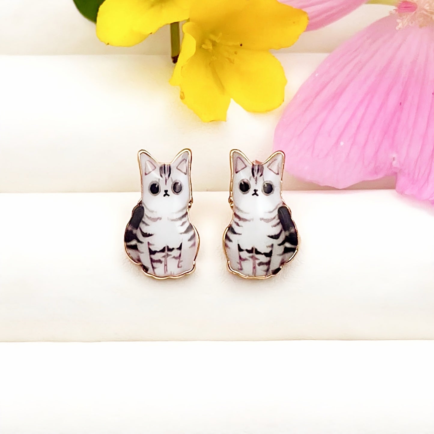 Tiny Kitten Dreams Earrings