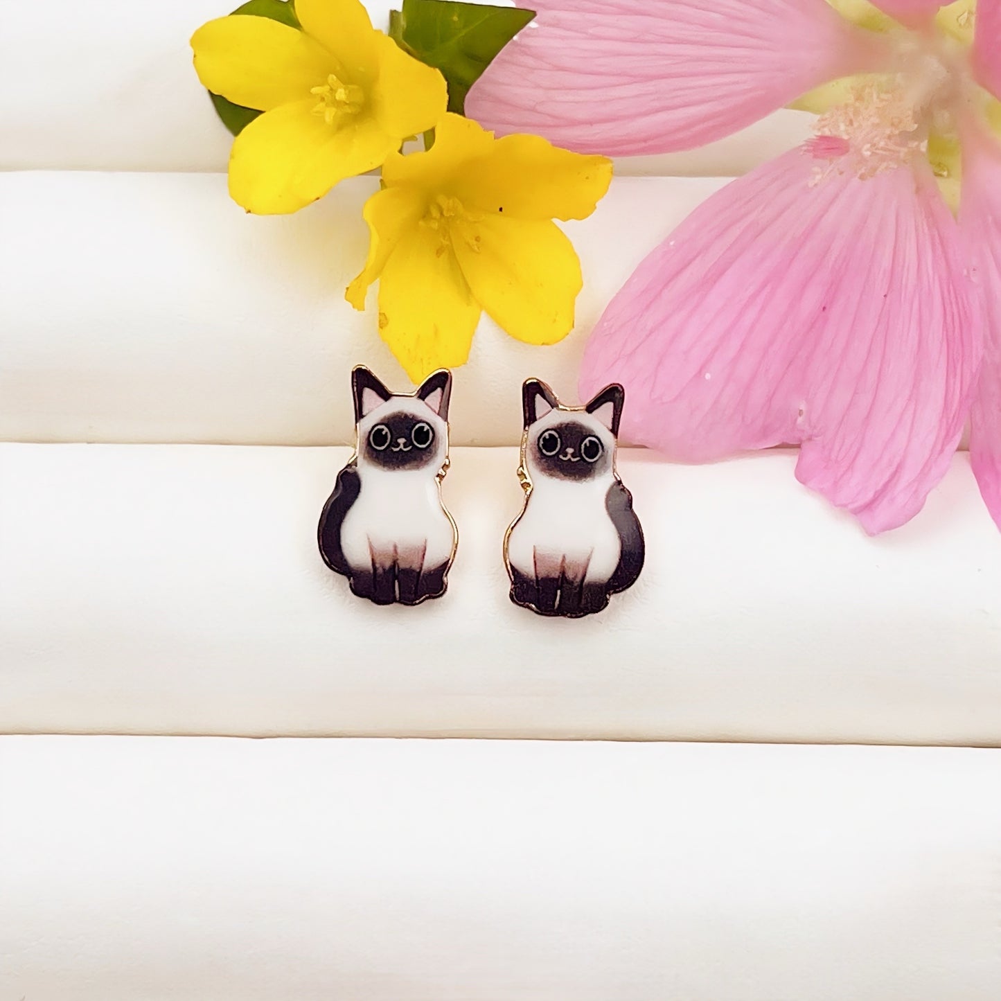 Tiny Kitten Dreams Earrings
