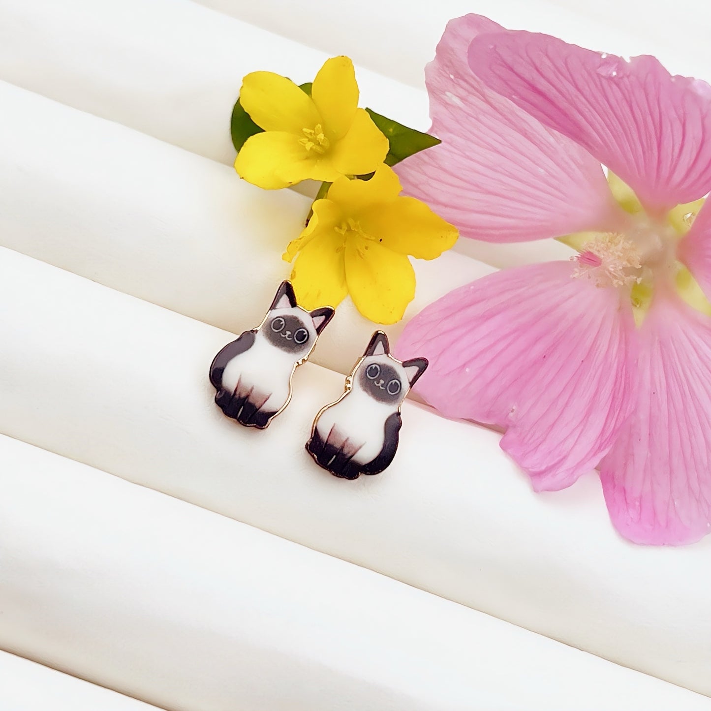 Tiny Kitten Dreams Earrings