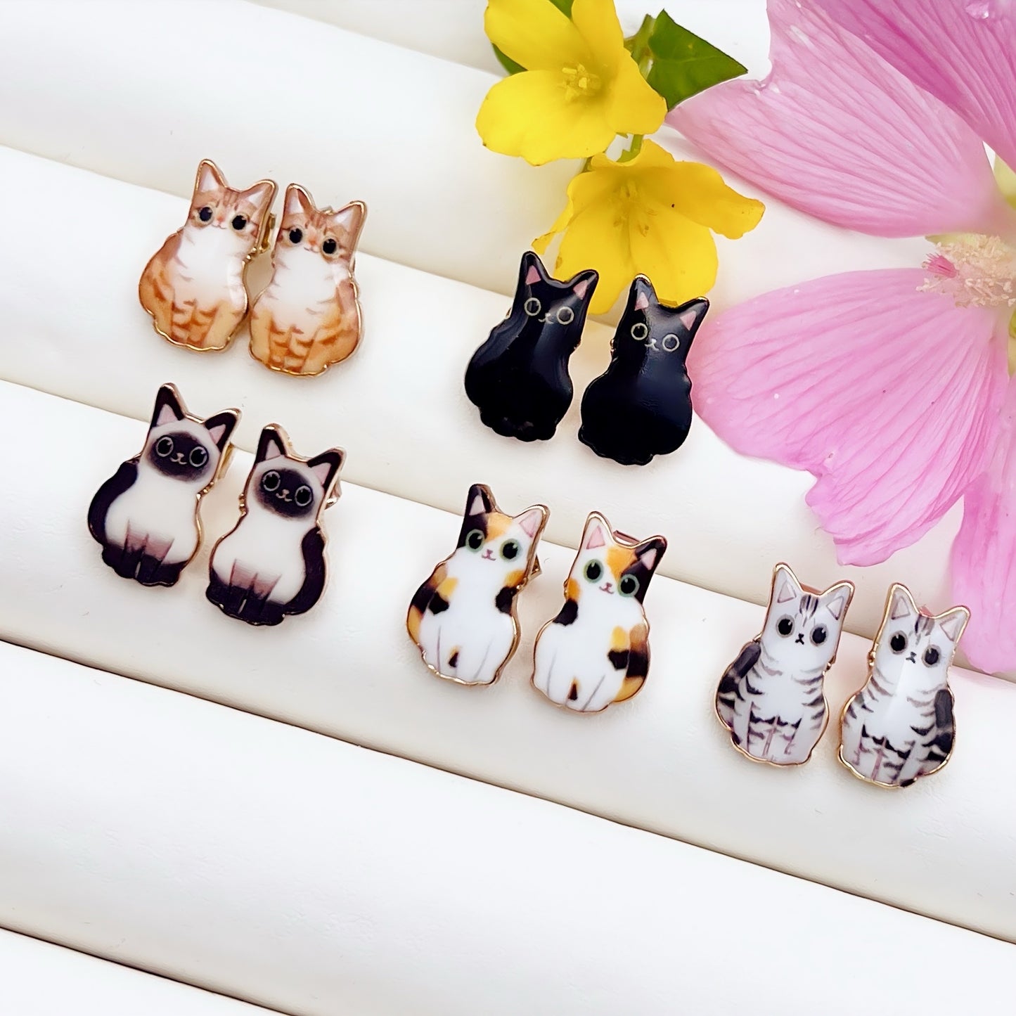 Tiny Kitten Dreams Earrings