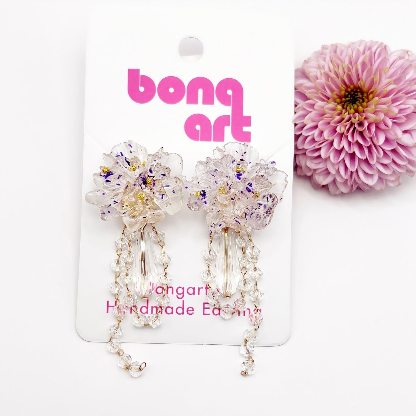 Dazzling Flower Earrings