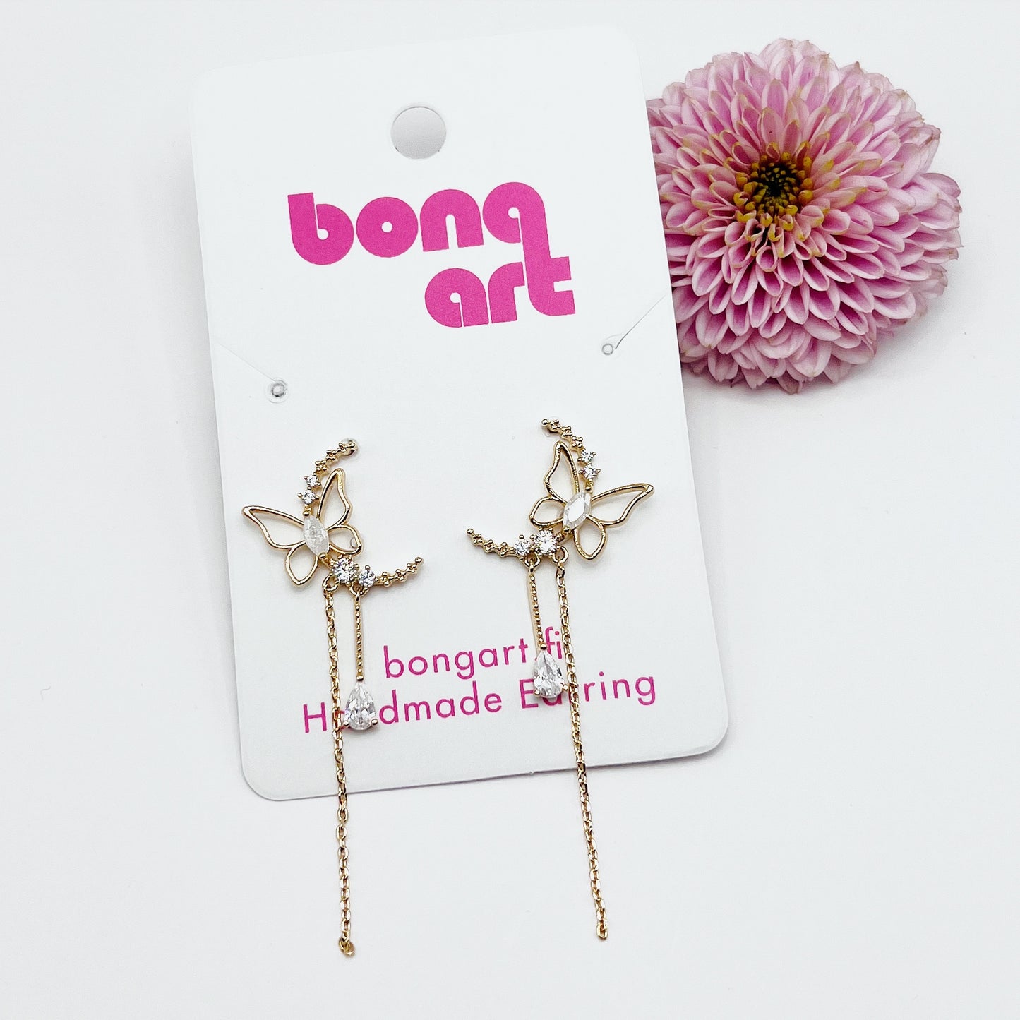 Lunar Butterfly Earrings