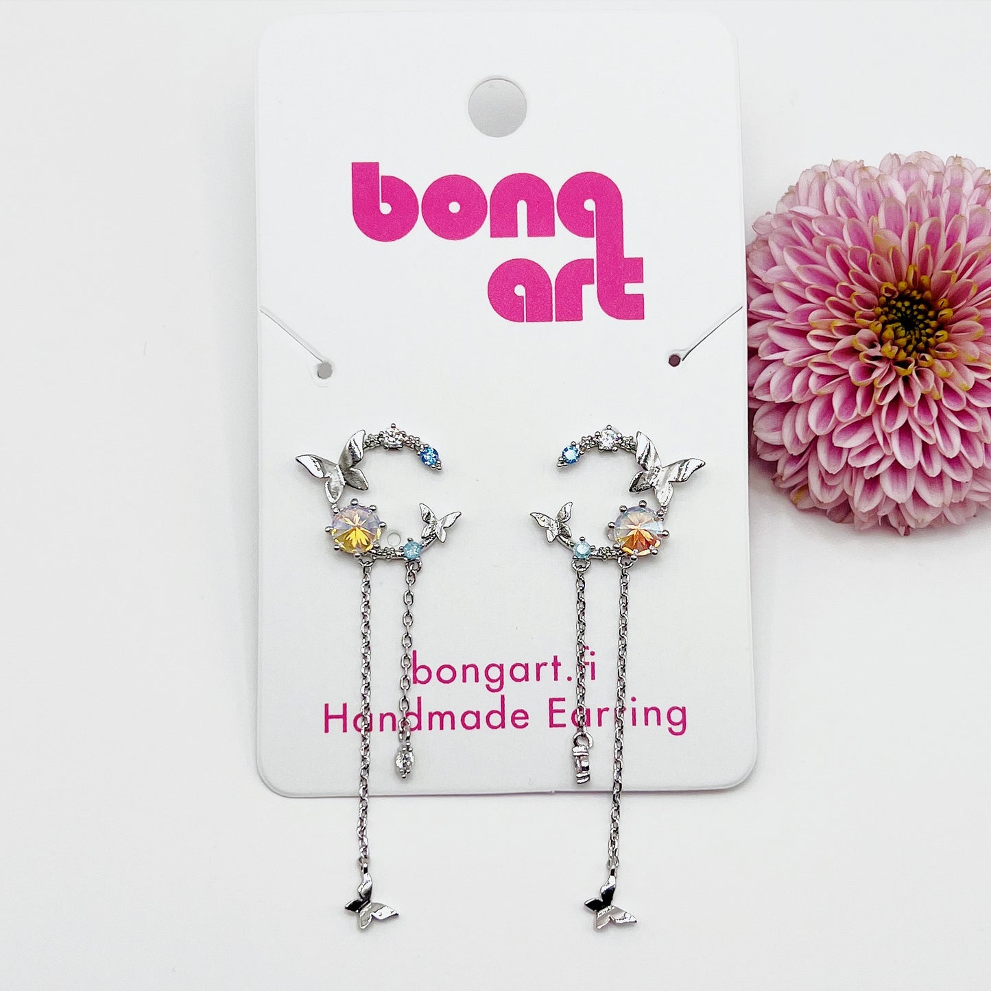 Moonlight Butterfly Earrings
