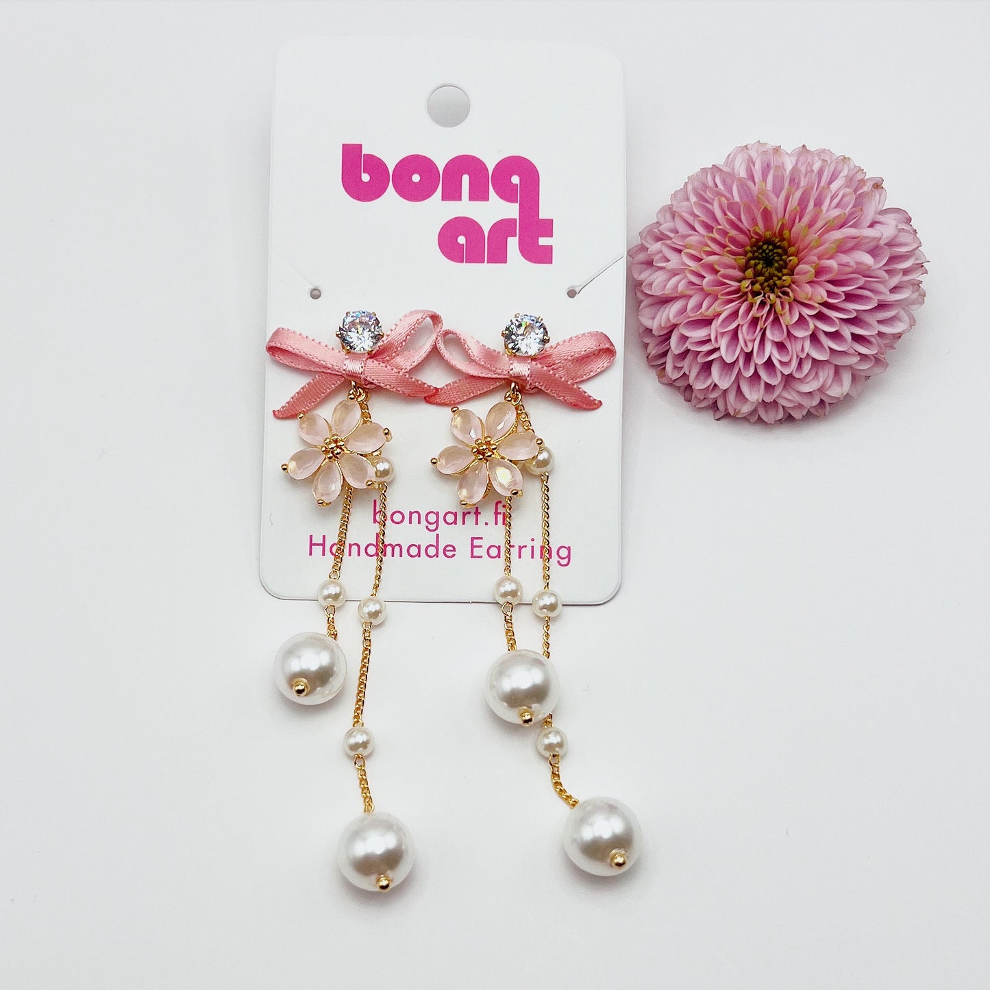 Blushing Blossom Earrings