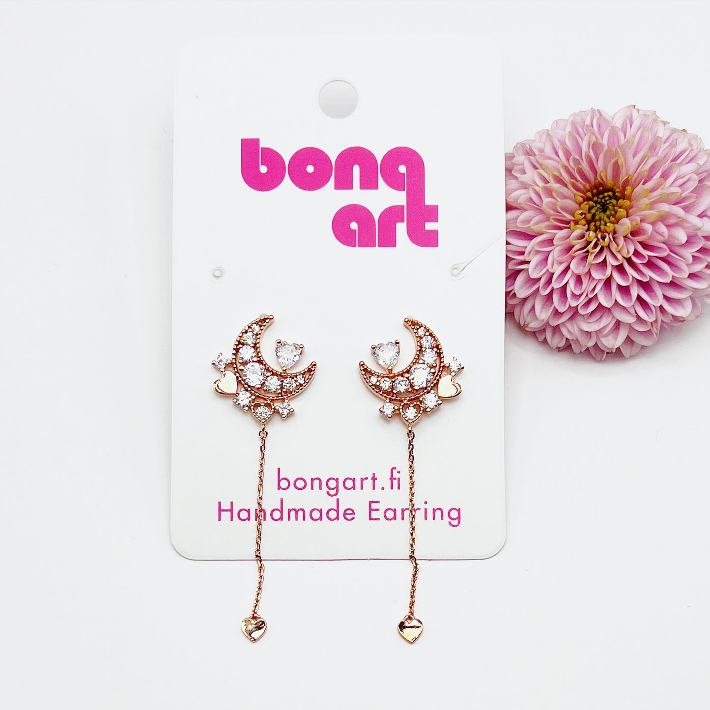 Starlit Heart Earrings