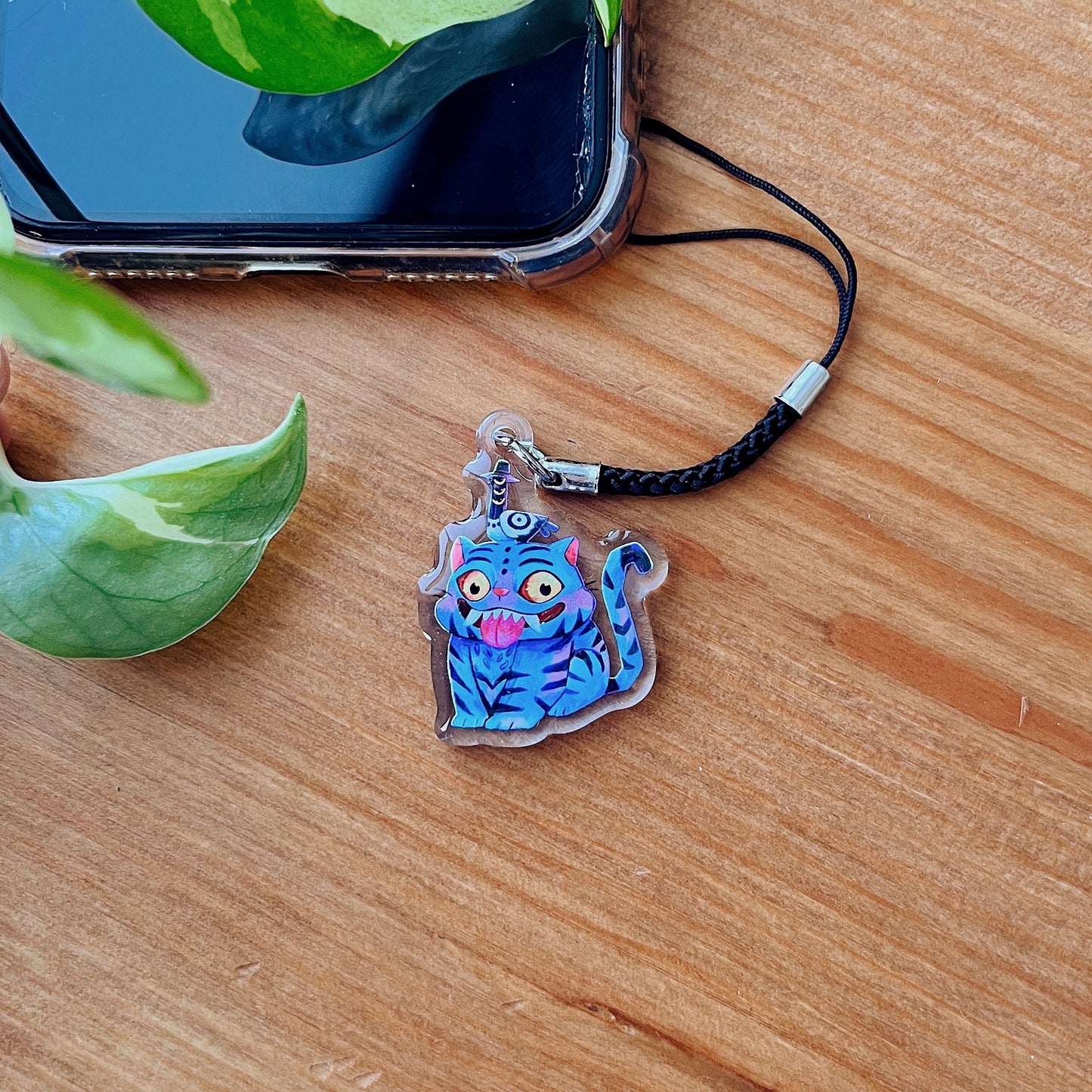 Kpop Demon Hunters - Derpy | Clear Acrylic Phone Charm