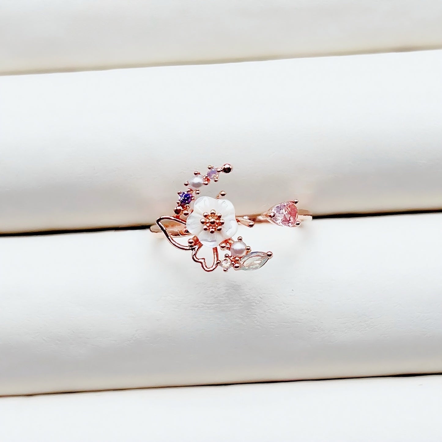 Pearl Blossom Ring