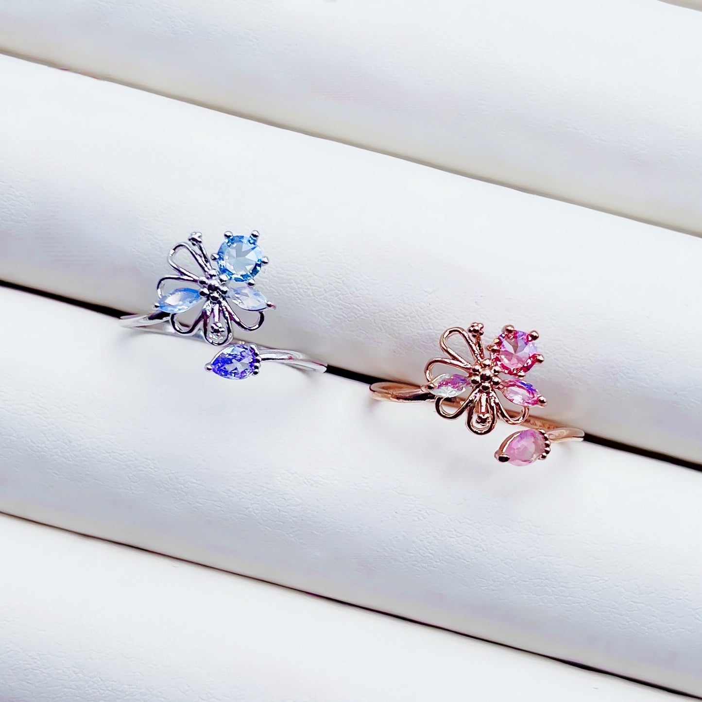 Swarovski Flower Ring