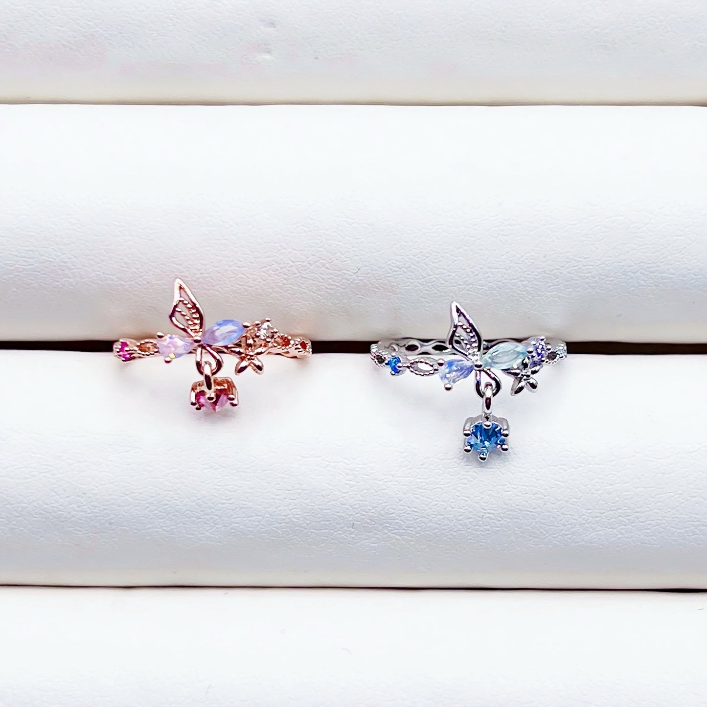 Twinkling Wings Swarovski Ring