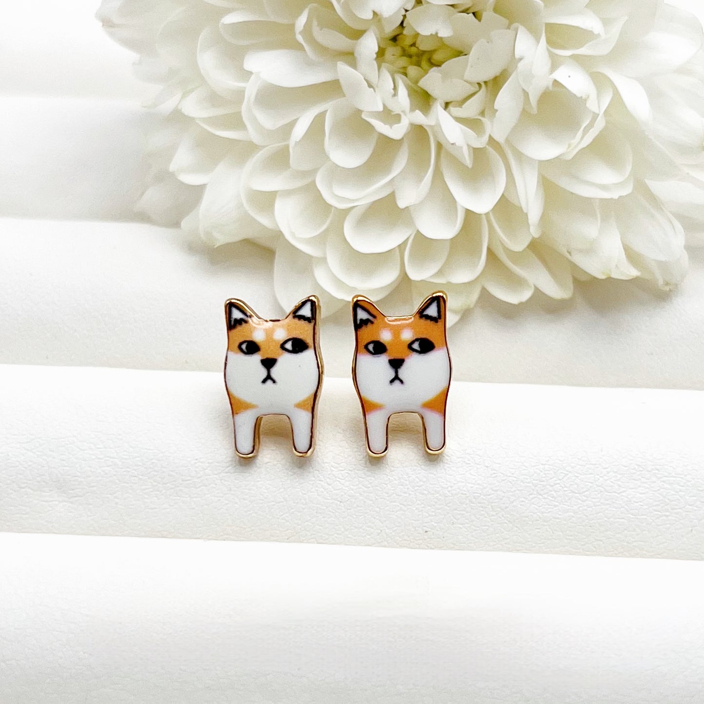 Tiny Puppy Love Earrings