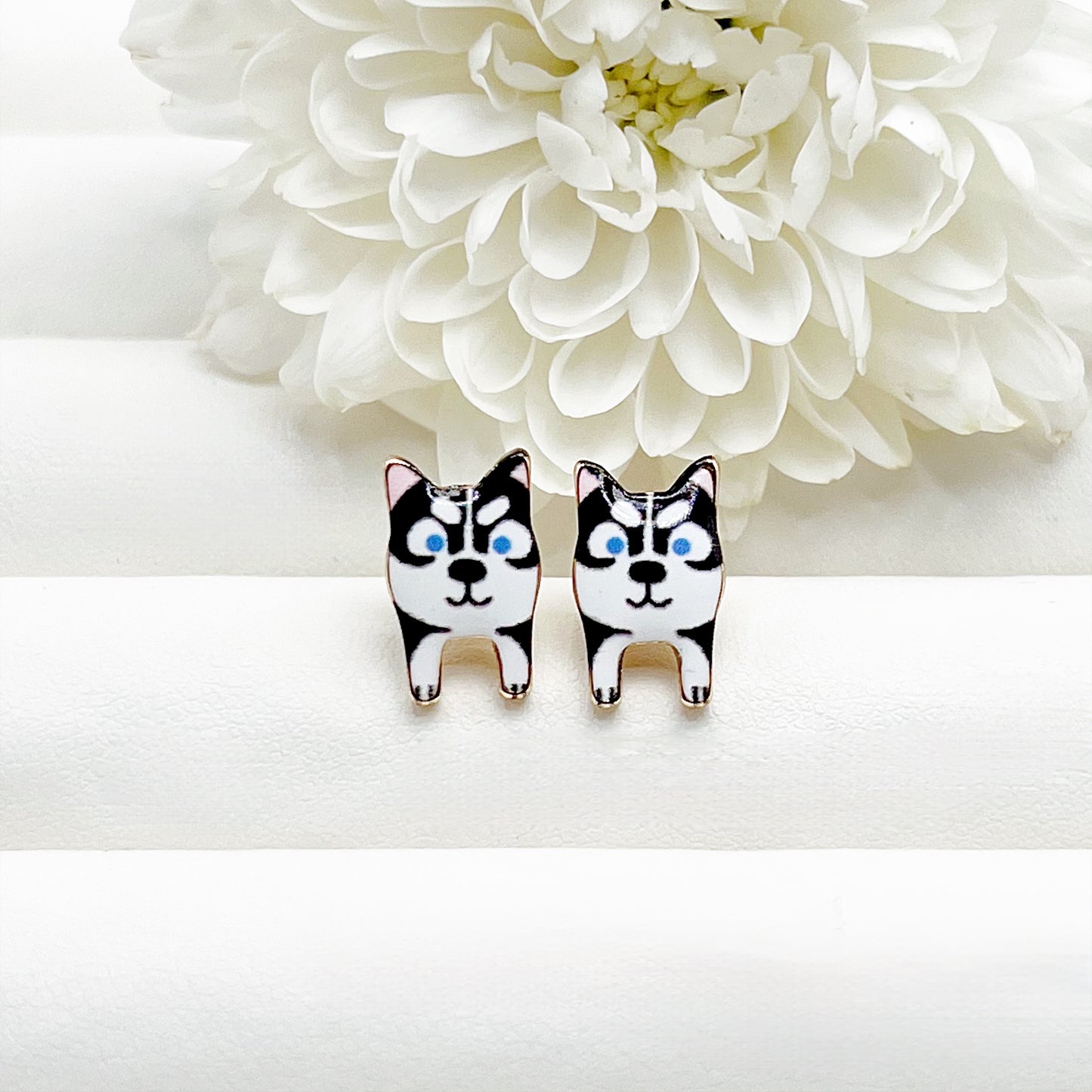 Tiny Puppy Love Earrings
