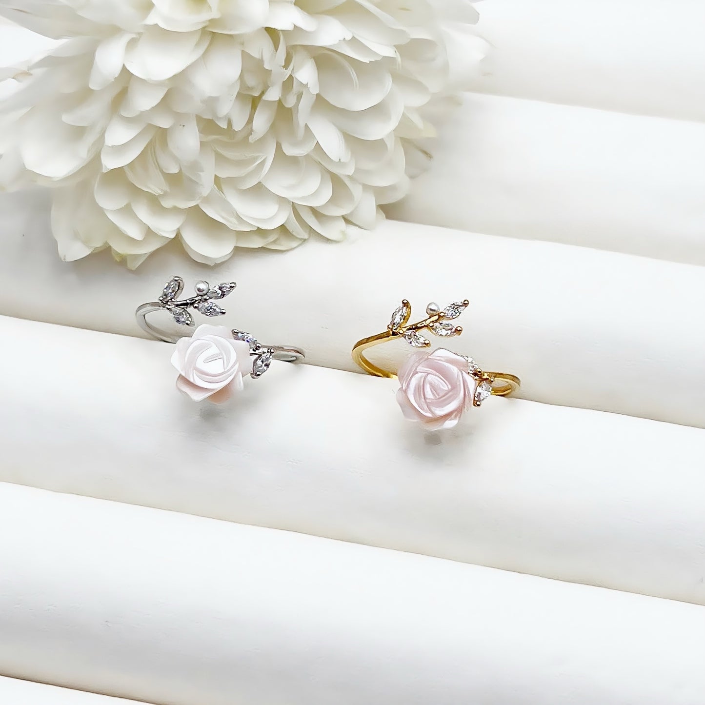 Eterna Pearl Bloom Ring