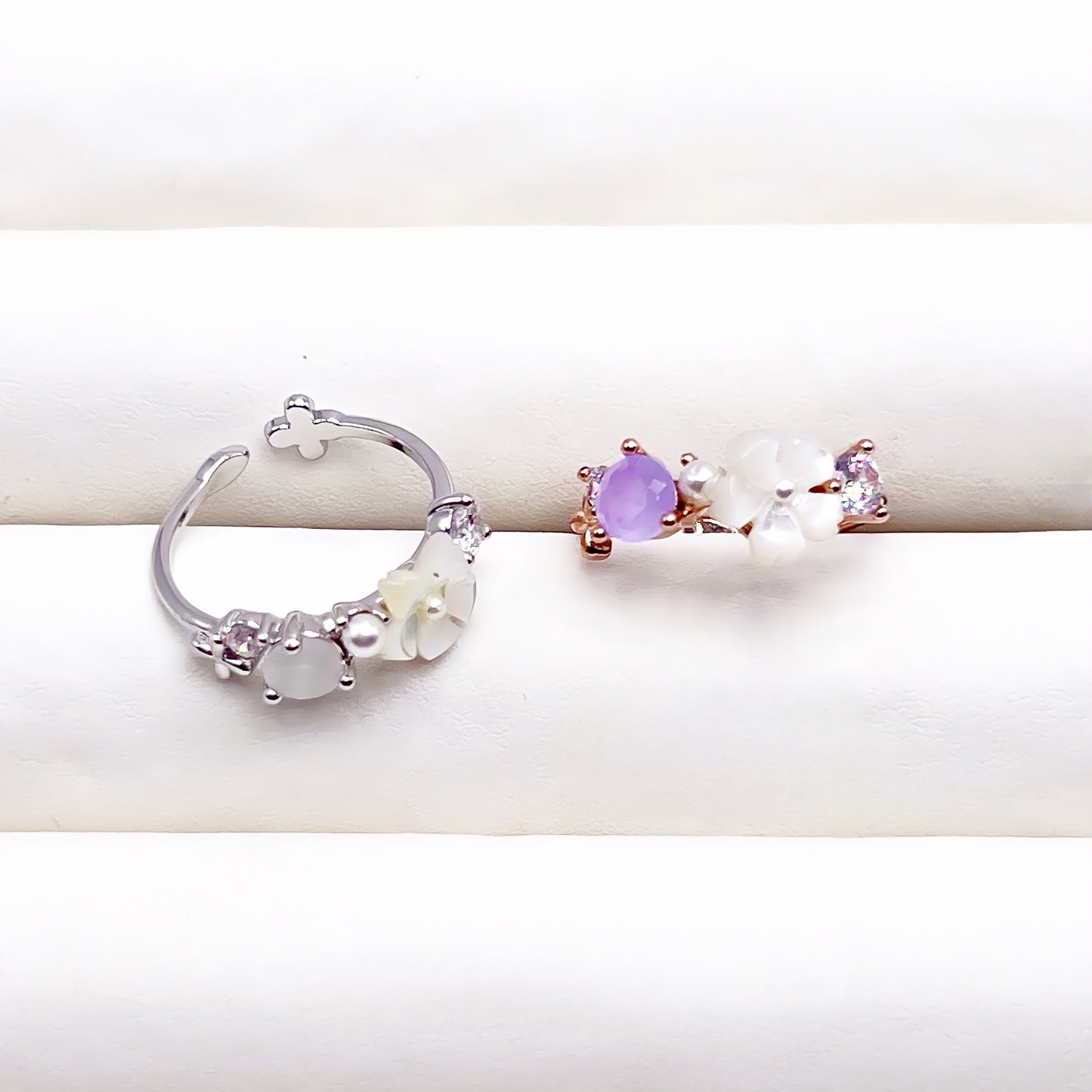 Lustre Petal Ring